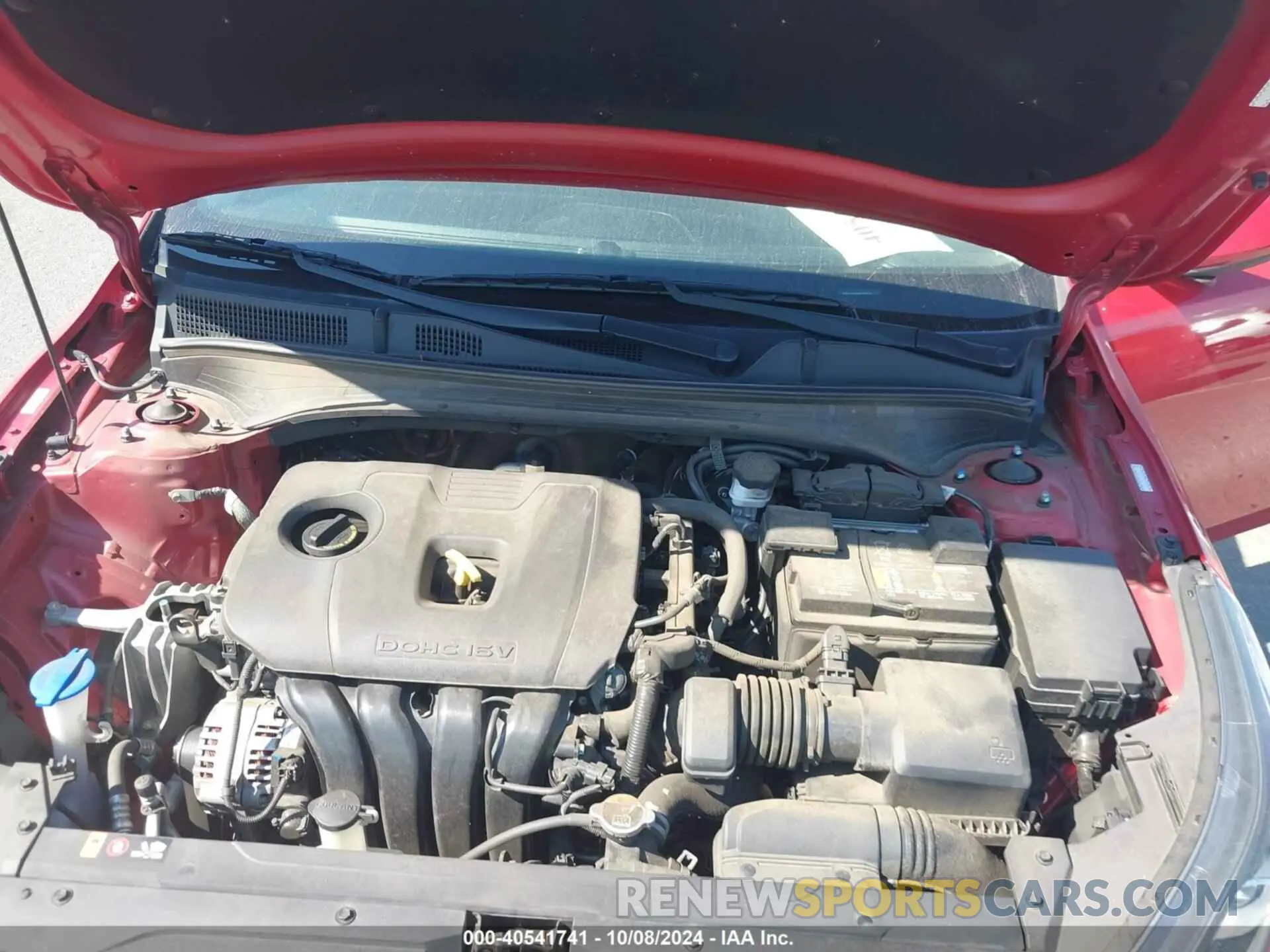 10 fotografías del automóvil dañado 3KPF24AD6ME367429 KIA FORTE 2021