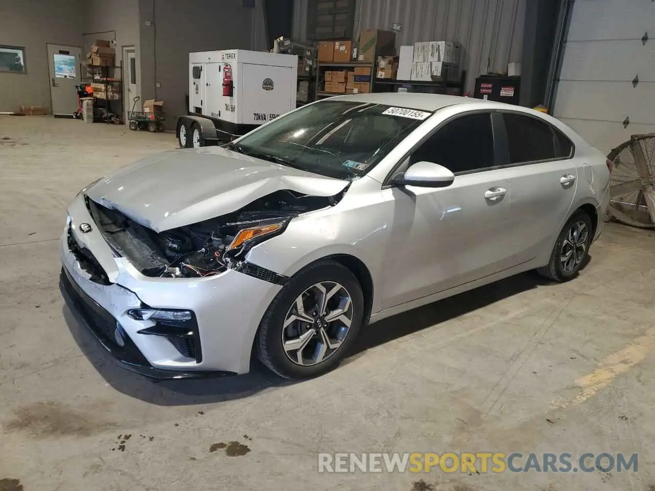 1 fotografías del automóvil dañado 3KPF24AD6ME370573 KIA FORTE 2021