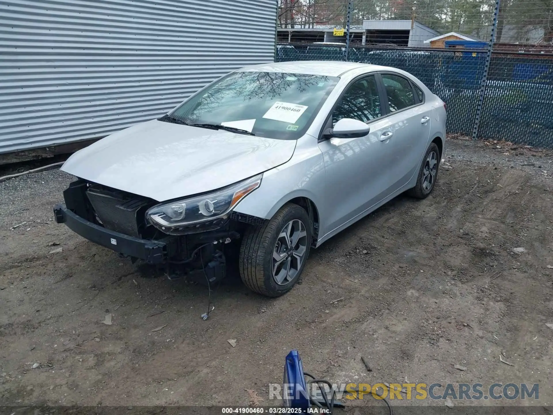 2 fotografías del automóvil dañado 3KPF24AD6ME370640 KIA FORTE 2021