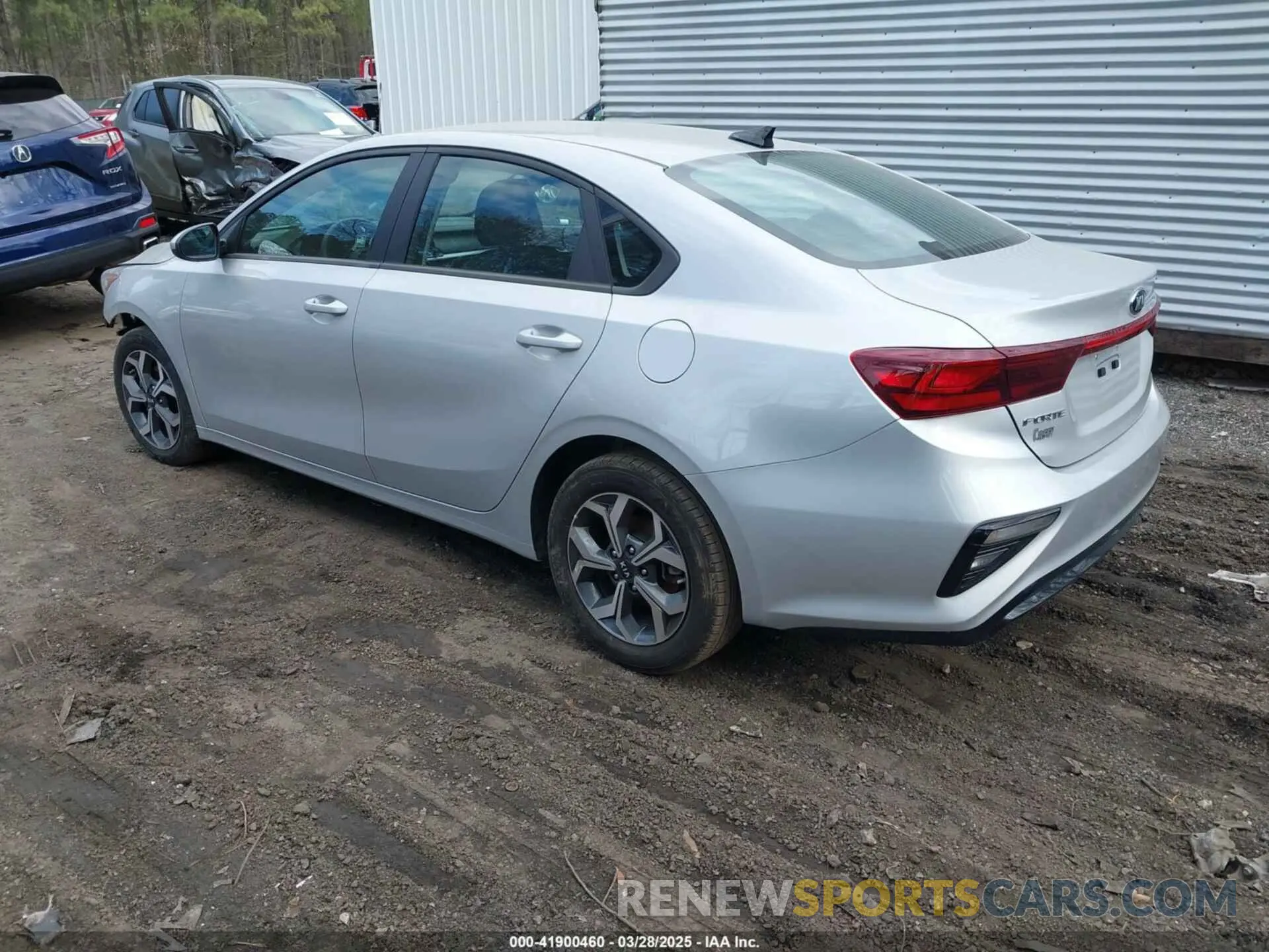 3 fotografías del automóvil dañado 3KPF24AD6ME370640 KIA FORTE 2021