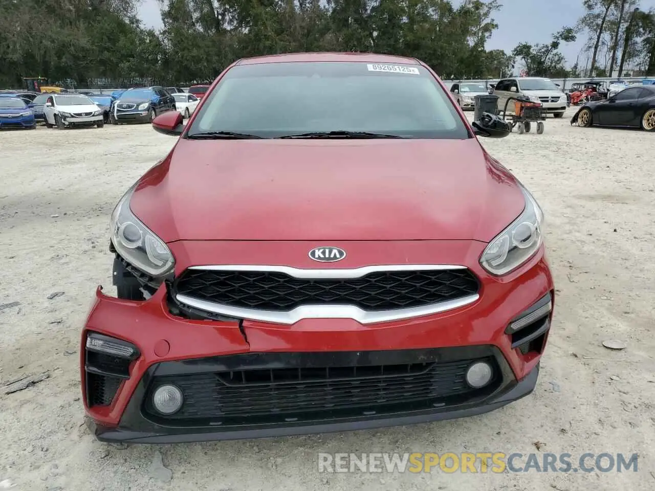 5 fotografías del automóvil dañado 3KPF24AD6ME379676 KIA FORTE 2021