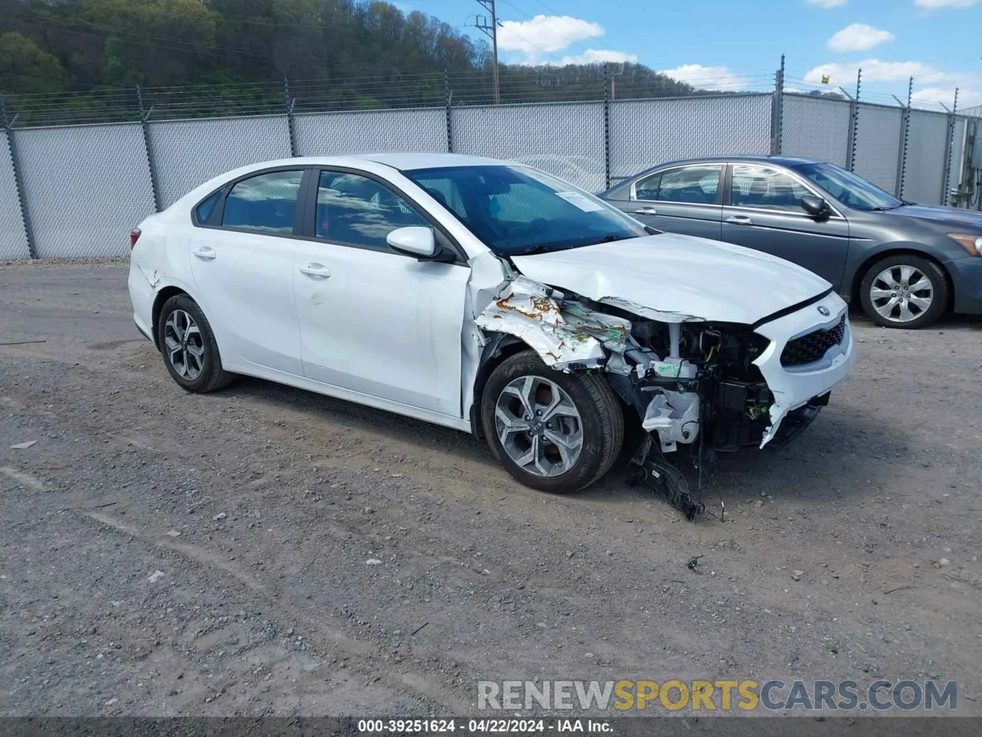 1 fotografías del automóvil dañado 3KPF24AD6ME386370 KIA FORTE 2021