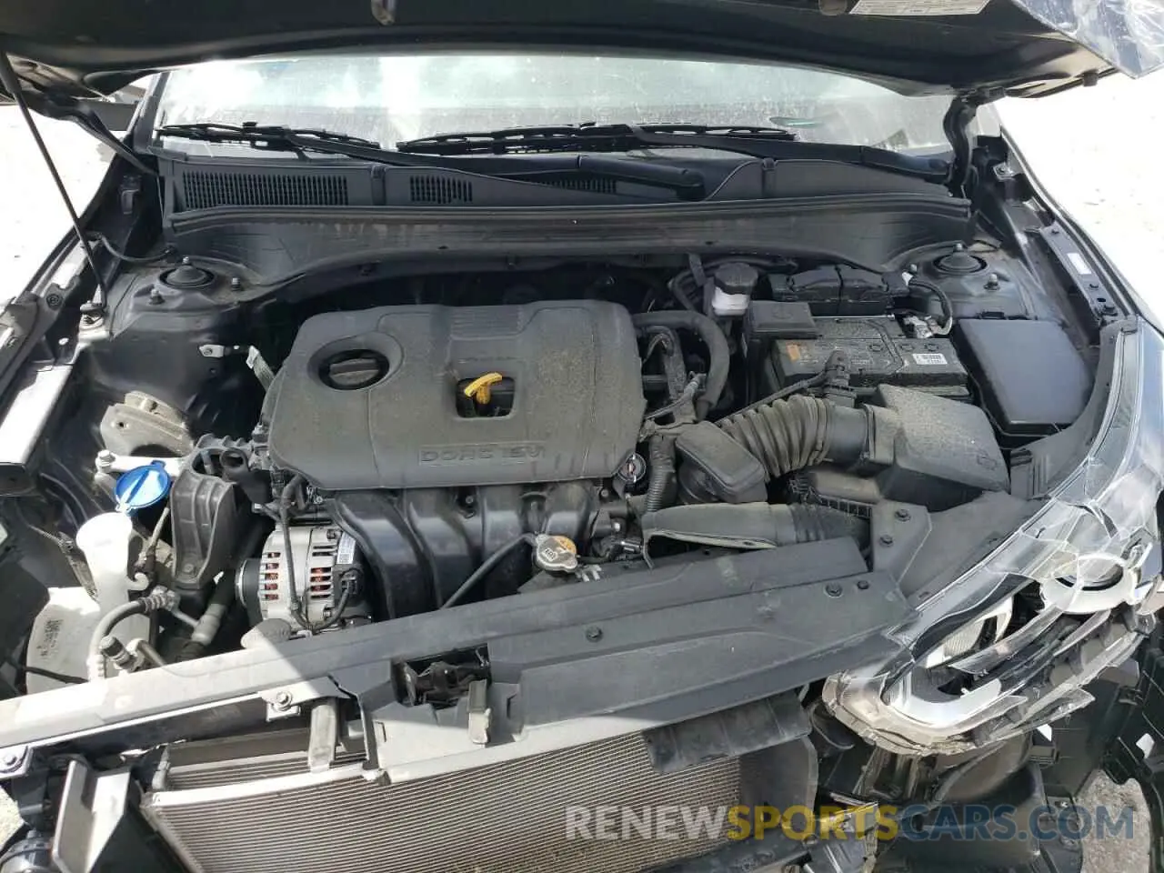 11 fotografías del automóvil dañado 3KPF24AD7ME265475 KIA FORTE 2021