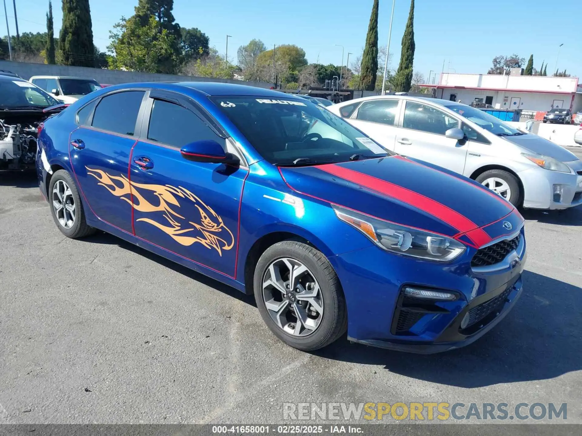 1 fotografías del automóvil dañado 3KPF24AD7ME268764 KIA FORTE 2021