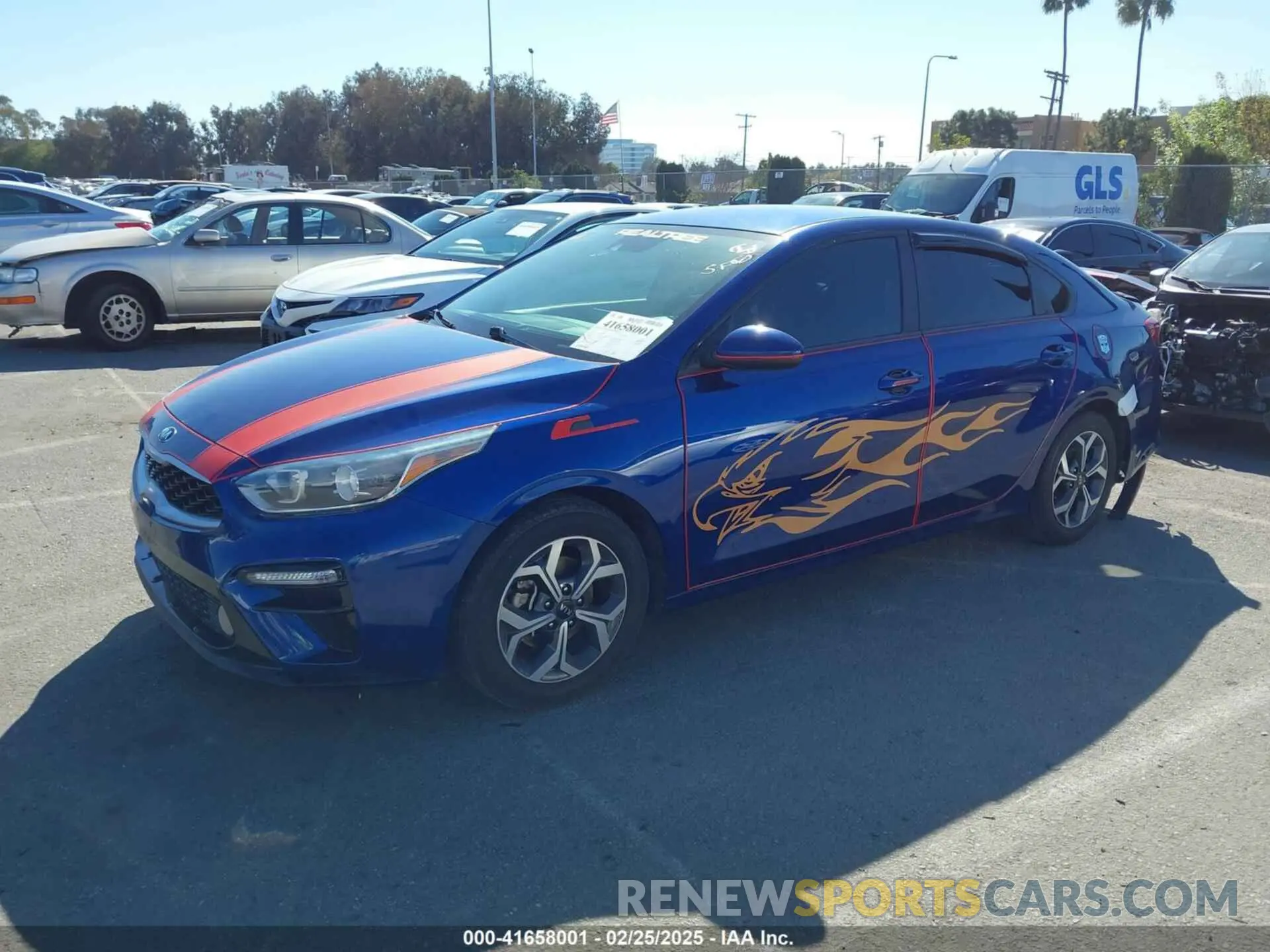 2 fotografías del automóvil dañado 3KPF24AD7ME268764 KIA FORTE 2021