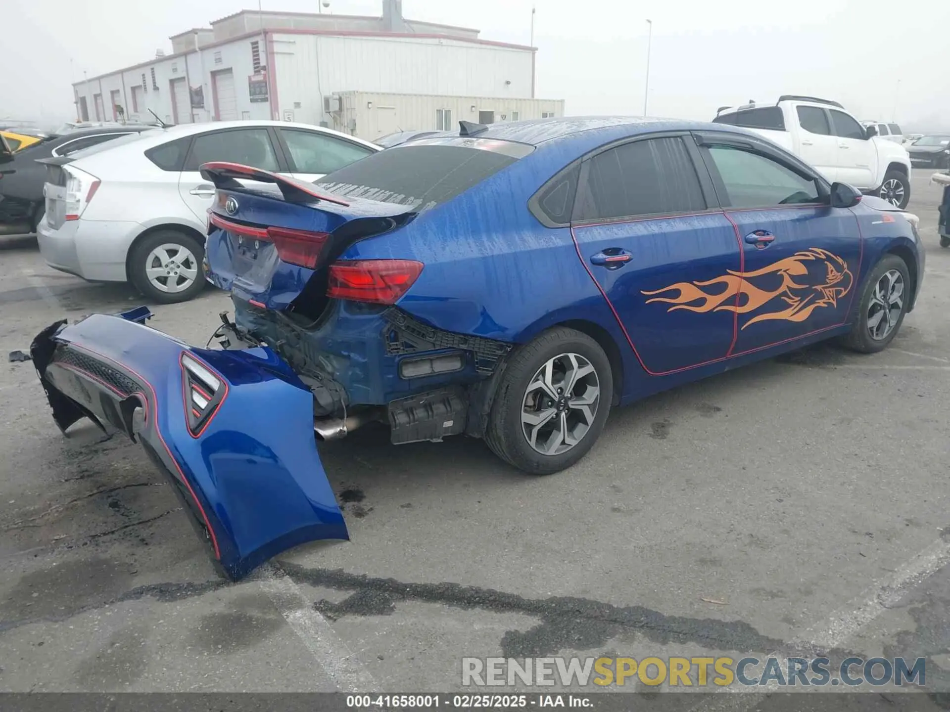 4 fotografías del automóvil dañado 3KPF24AD7ME268764 KIA FORTE 2021