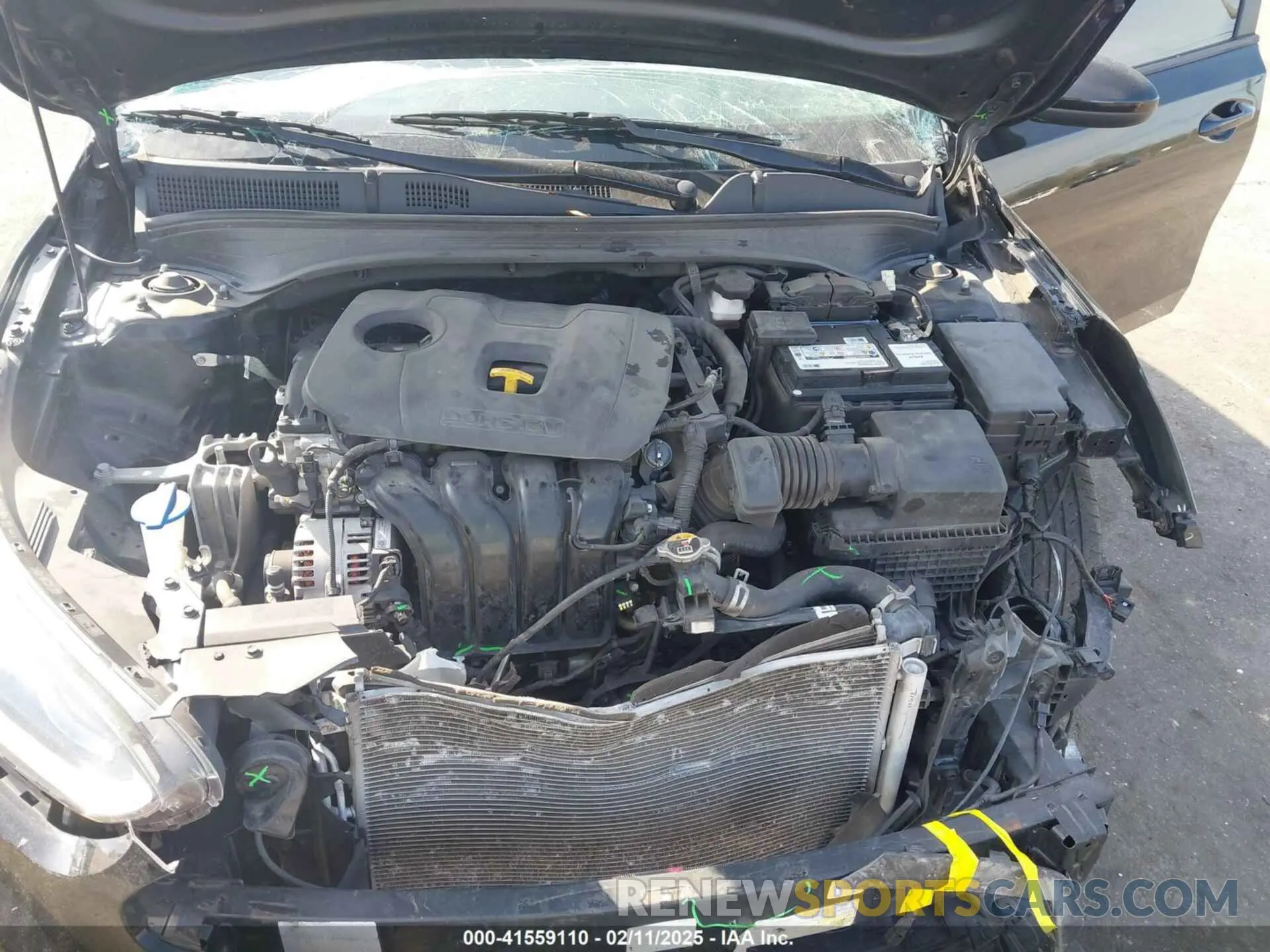 10 fotografías del automóvil dañado 3KPF24AD7ME289128 KIA FORTE 2021