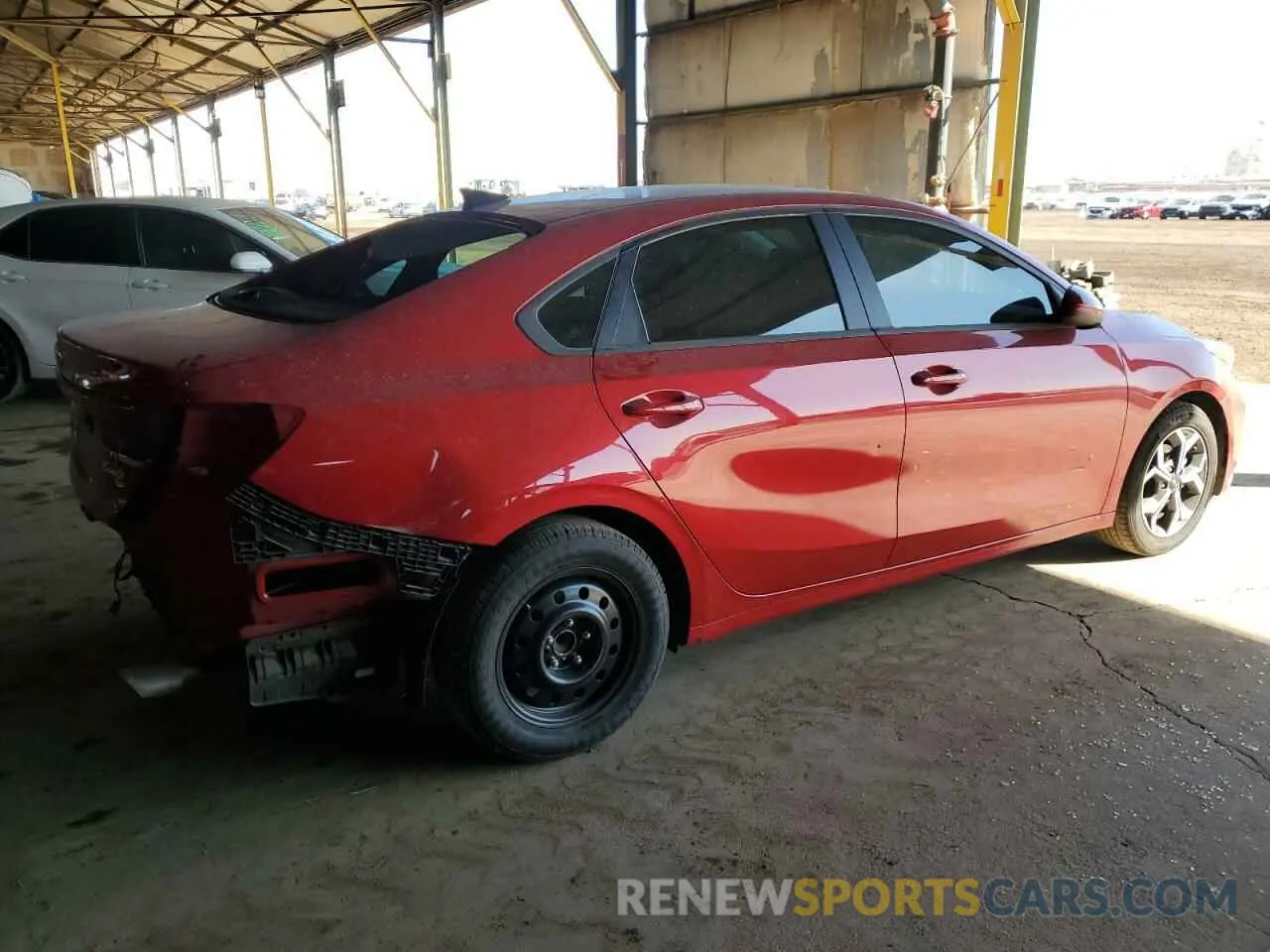 3 fotografías del automóvil dañado 3KPF24AD7ME297634 KIA FORTE 2021