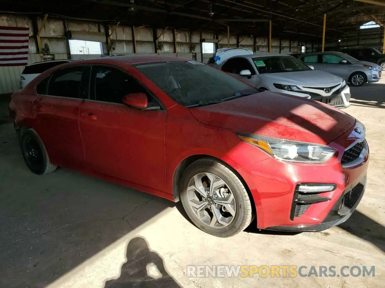 4 fotografías del automóvil dañado 3KPF24AD7ME297634 KIA FORTE 2021