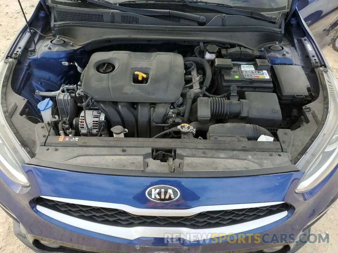 12 fotografías del automóvil dañado 3KPF24AD7ME330373 KIA FORTE 2021