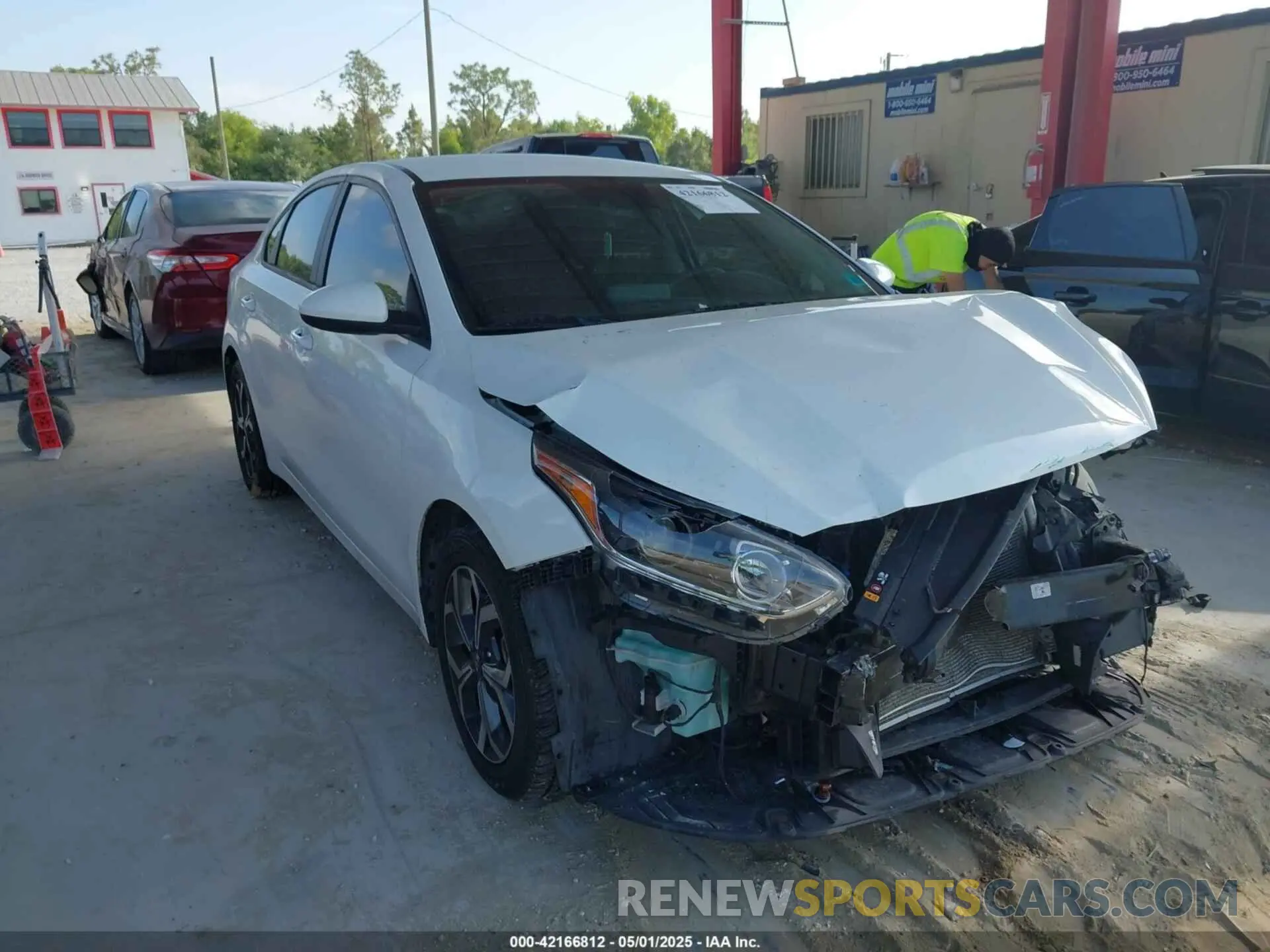 1 fotografías del automóvil dañado 3KPF24AD7ME340143 KIA FORTE 2021