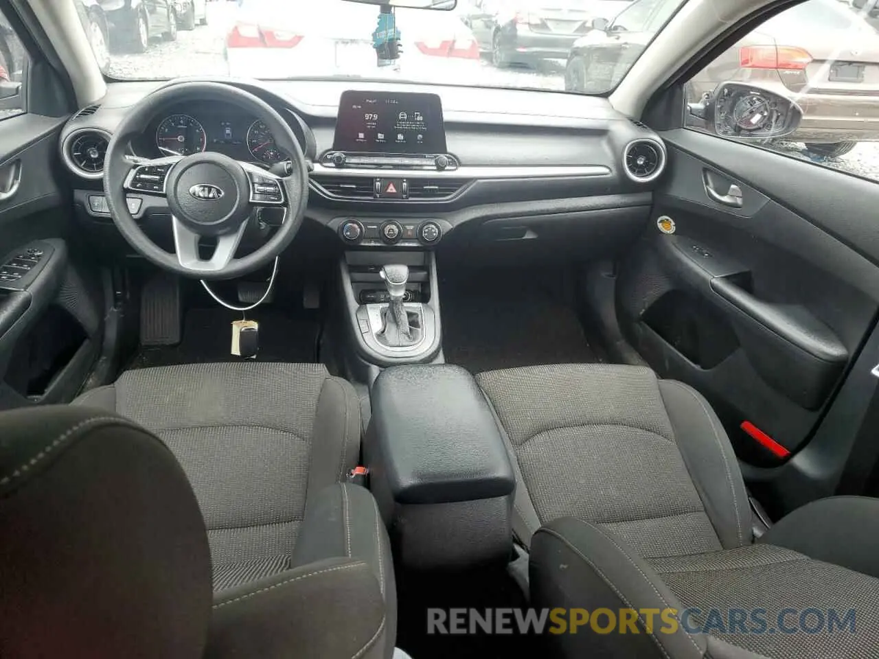 8 fotografías del automóvil dañado 3KPF24AD7ME341146 KIA FORTE 2021