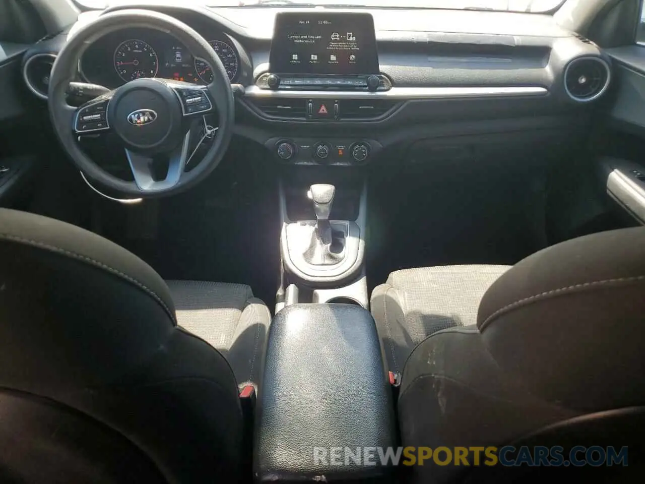8 fotografías del automóvil dañado 3KPF24AD7ME346895 KIA FORTE 2021