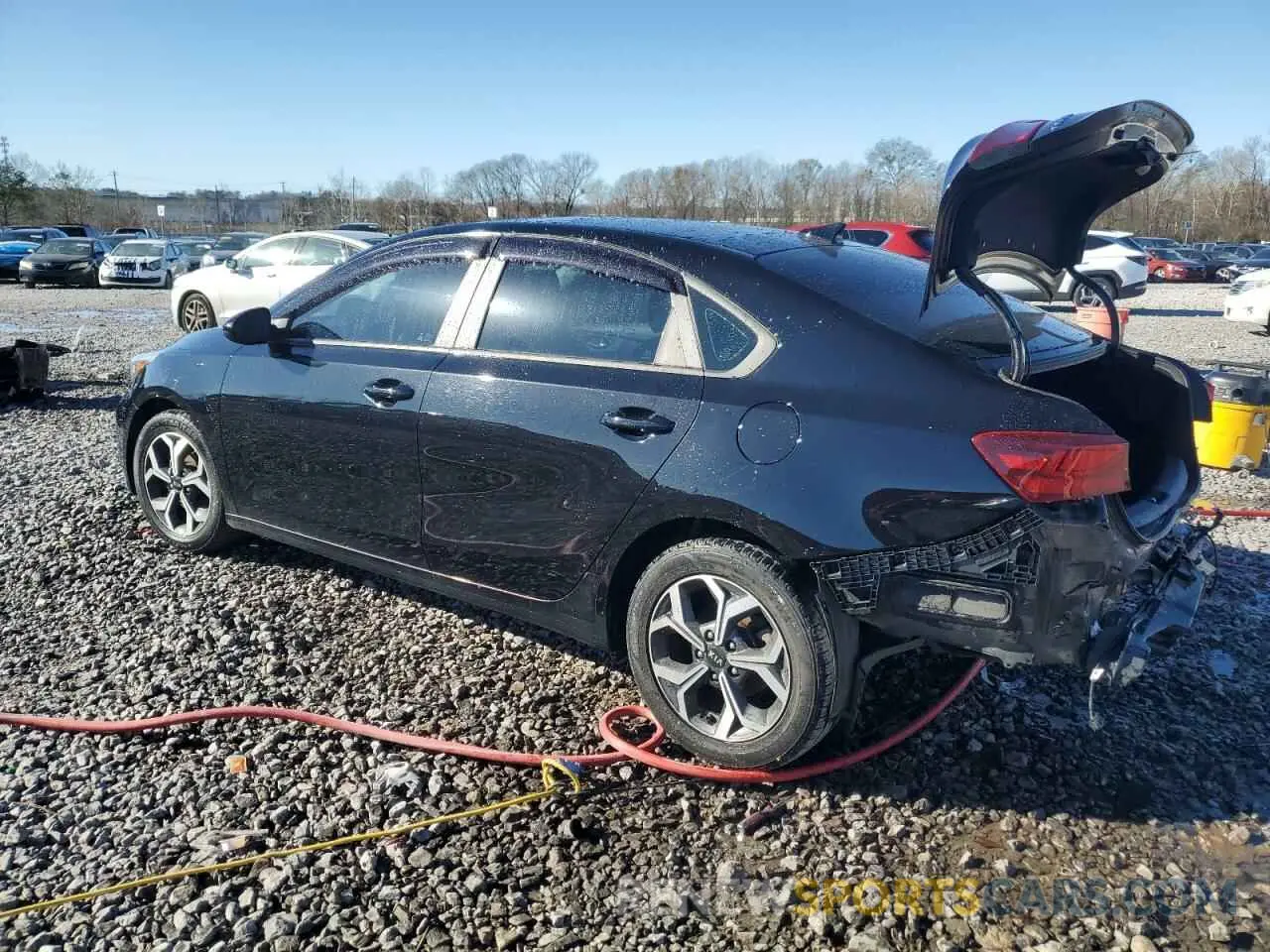 2 fotografías del automóvil dañado 3KPF24AD7ME353524 KIA FORTE 2021