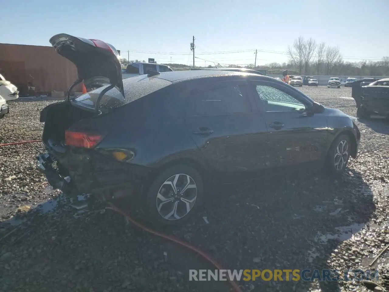 3 fotografías del automóvil dañado 3KPF24AD7ME353524 KIA FORTE 2021