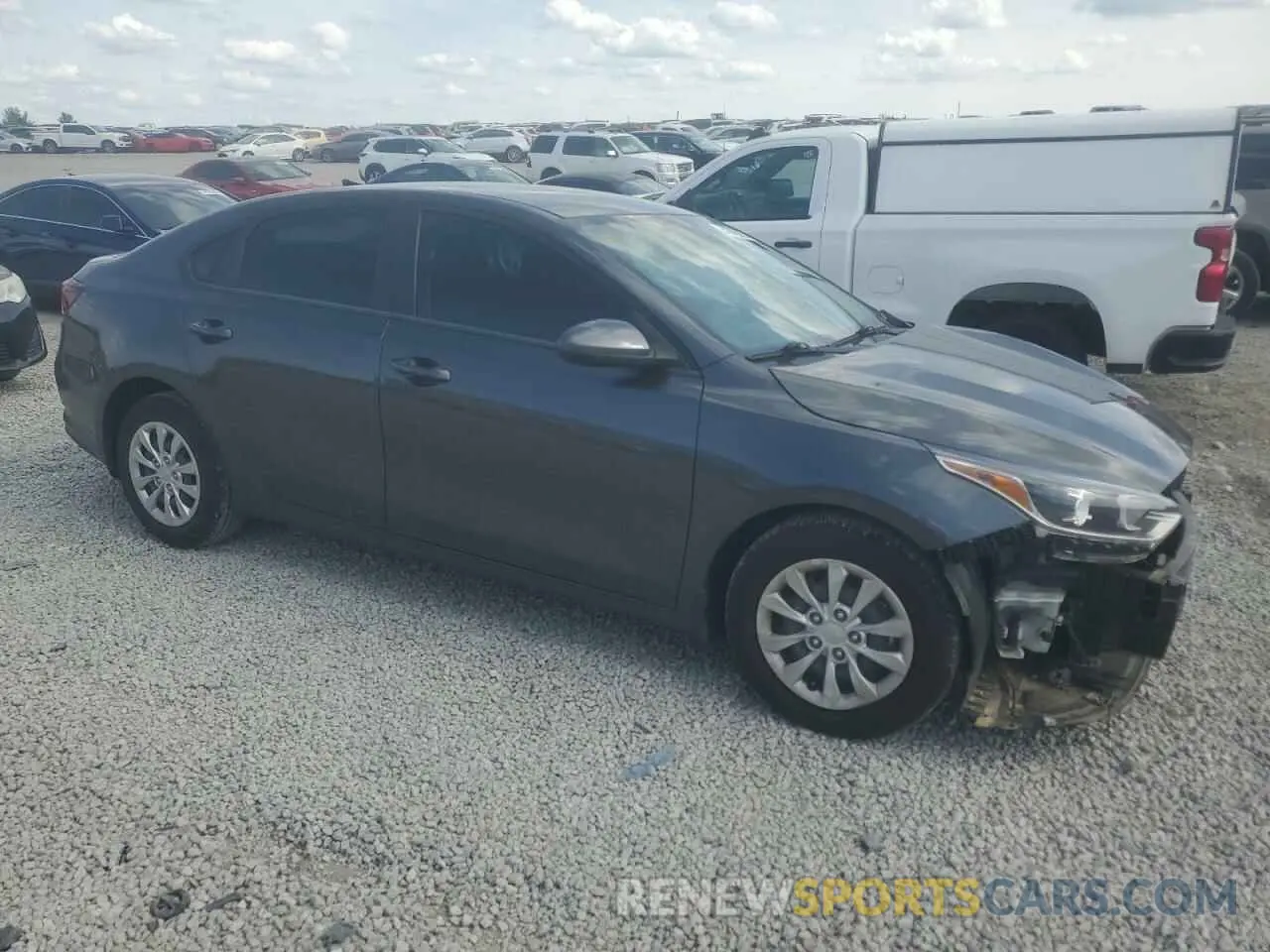 4 fotografías del automóvil dañado 3KPF24AD7ME377242 KIA FORTE 2021