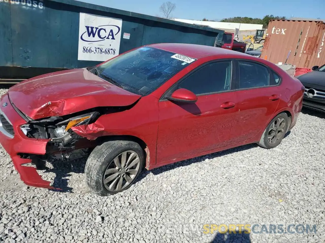 1 fotografías del automóvil dañado 3KPF24AD7ME383798 KIA FORTE 2021
