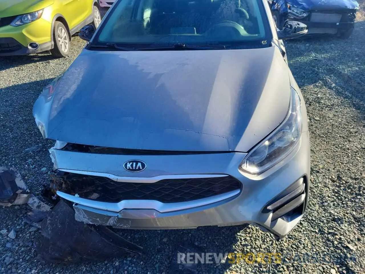 5 fotografías del automóvil dañado 3KPF24AD7ME384577 KIA FORTE 2021