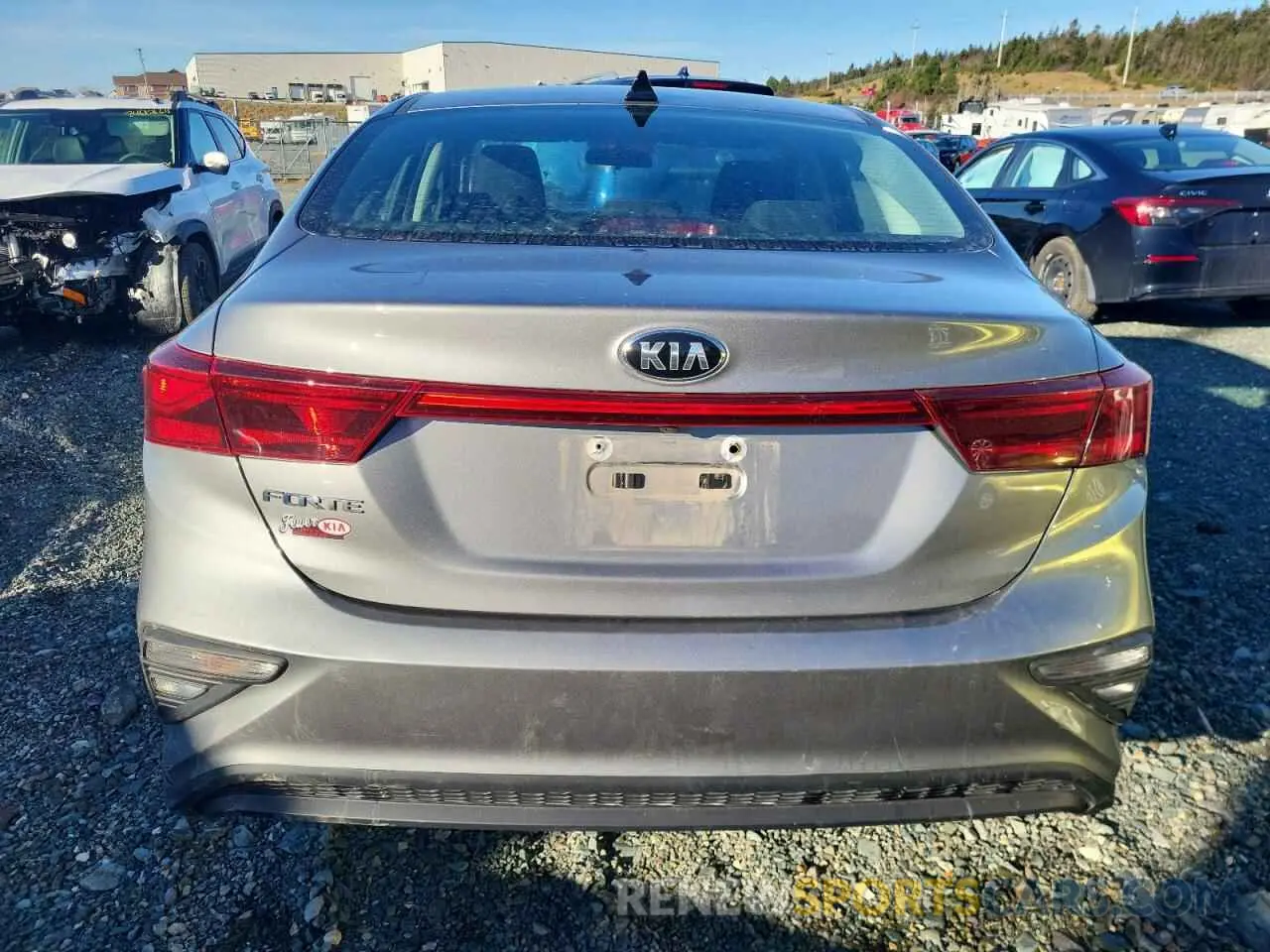 6 fotografías del automóvil dañado 3KPF24AD7ME384577 KIA FORTE 2021