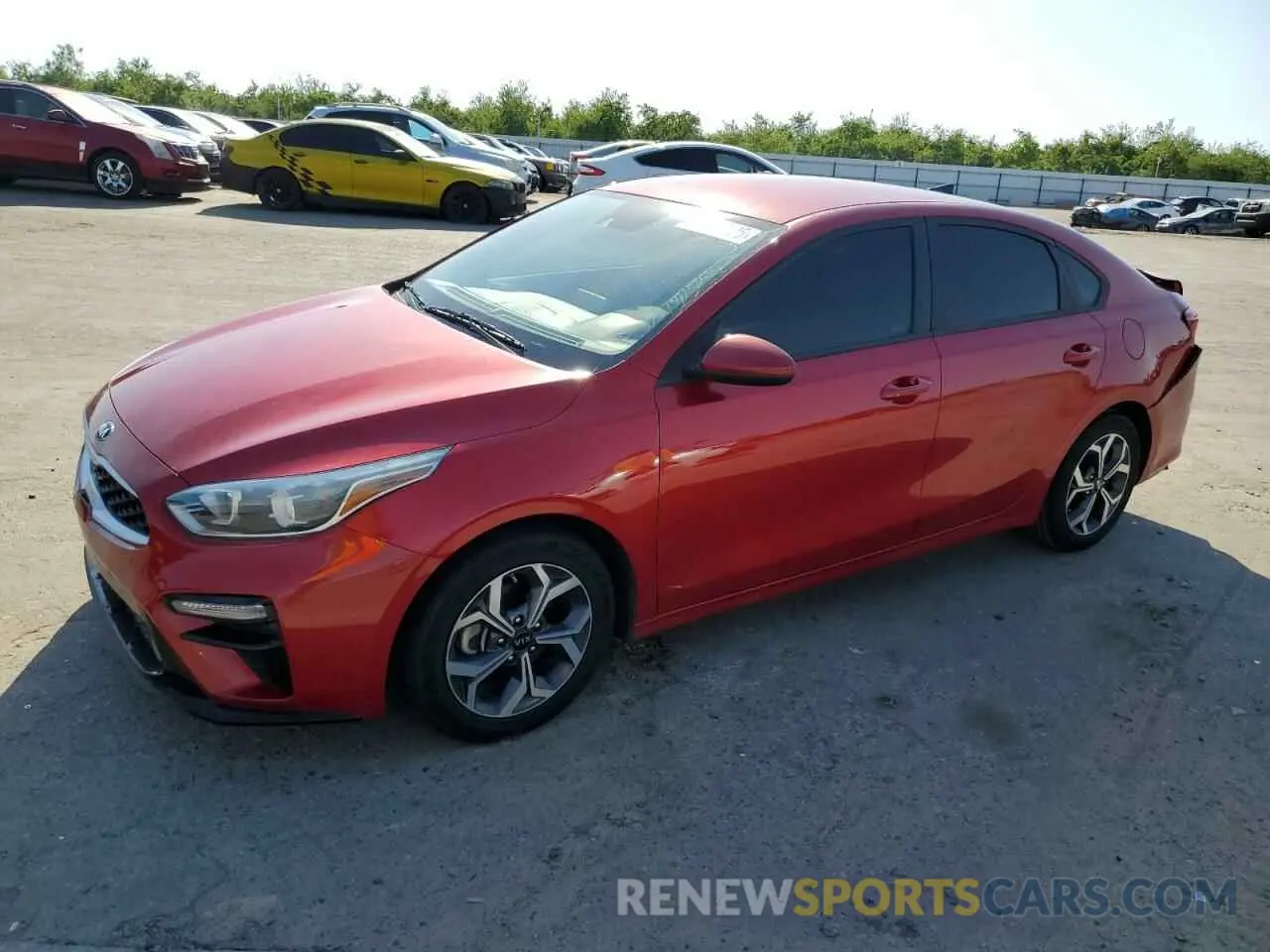 1 fotografías del automóvil dañado 3KPF24AD8ME268255 KIA FORTE 2021