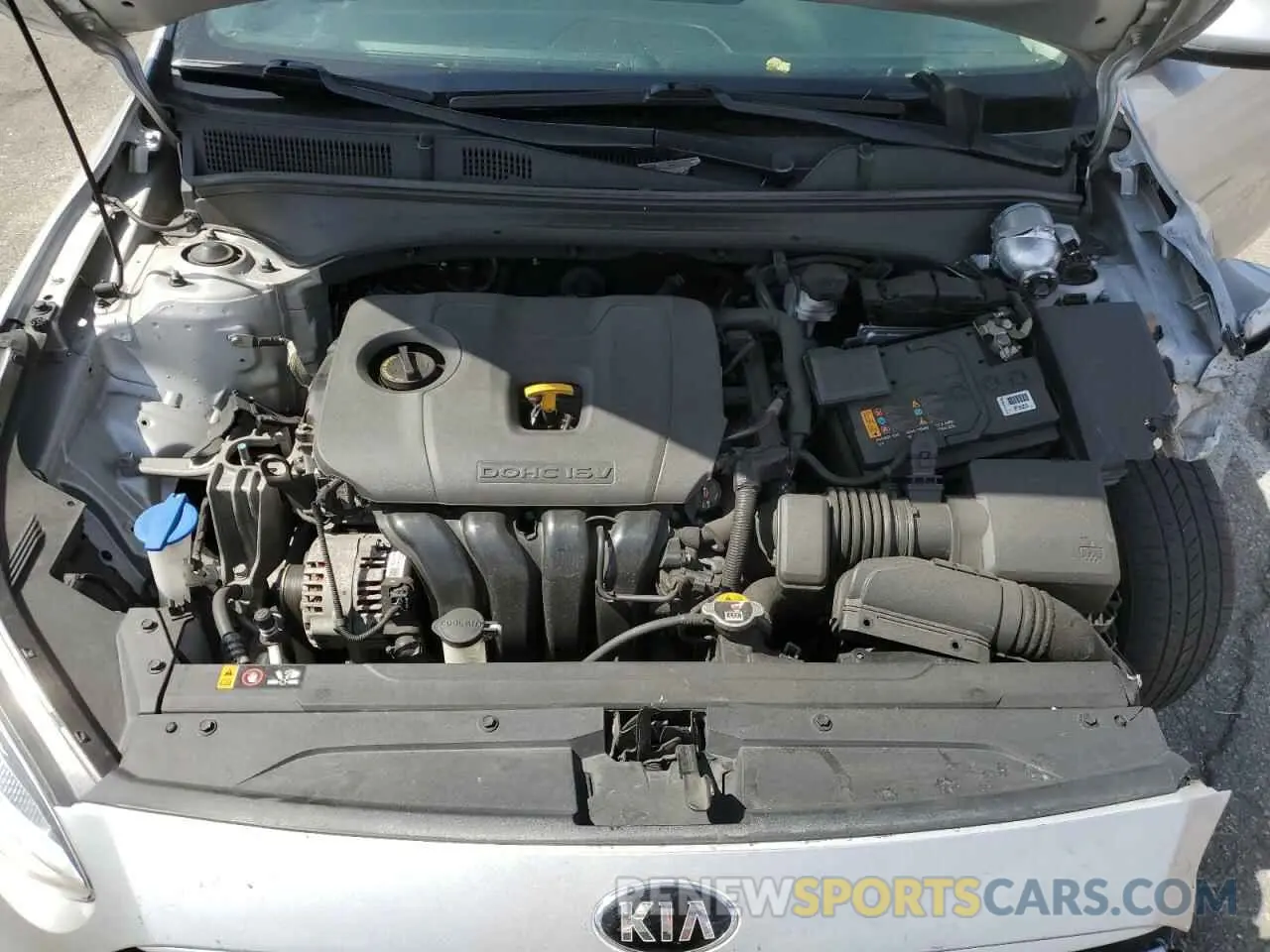 12 fotografías del automóvil dañado 3KPF24AD8ME306471 KIA FORTE 2021