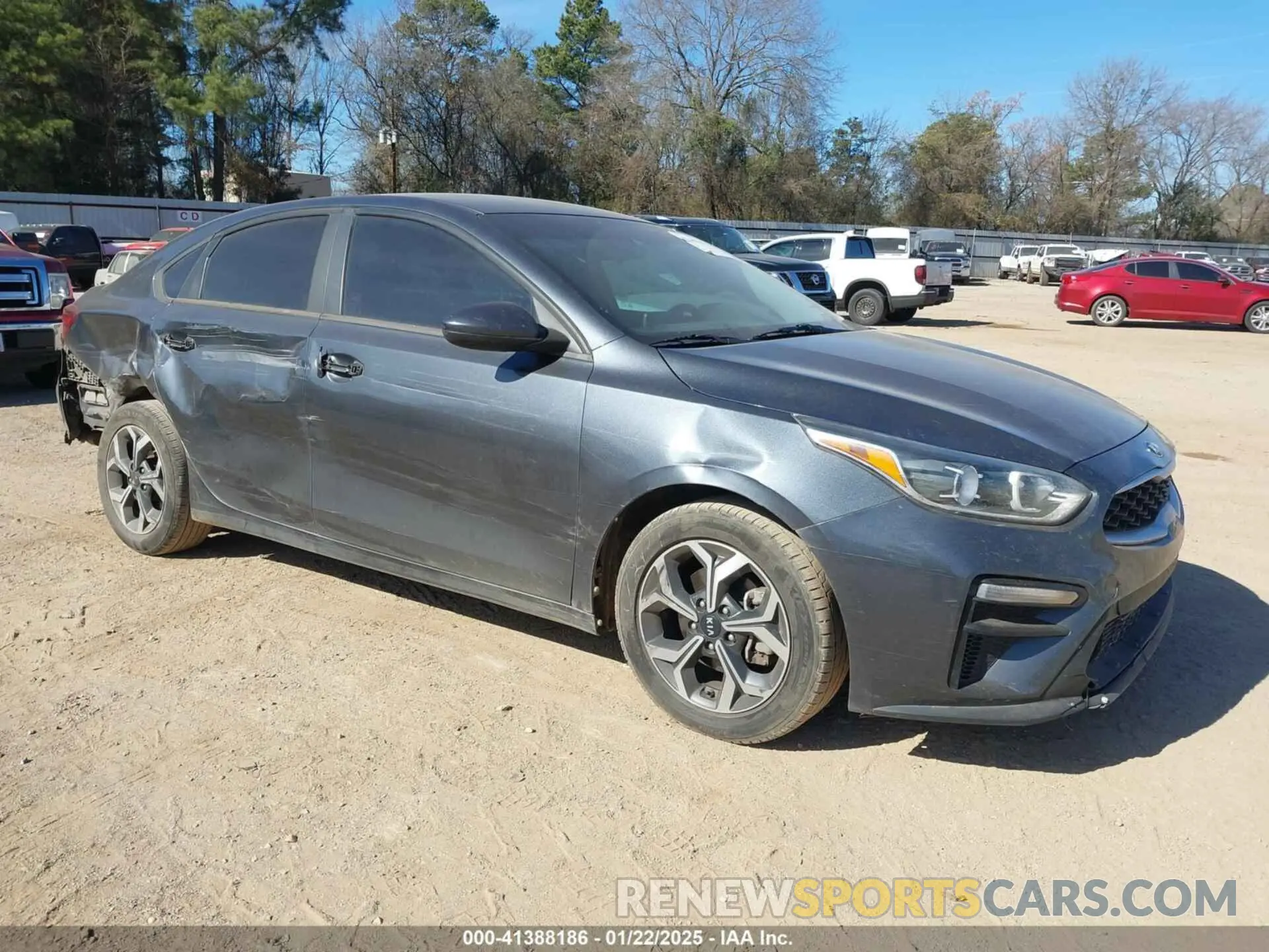 1 fotografías del automóvil dañado 3KPF24AD8ME308561 KIA FORTE 2021