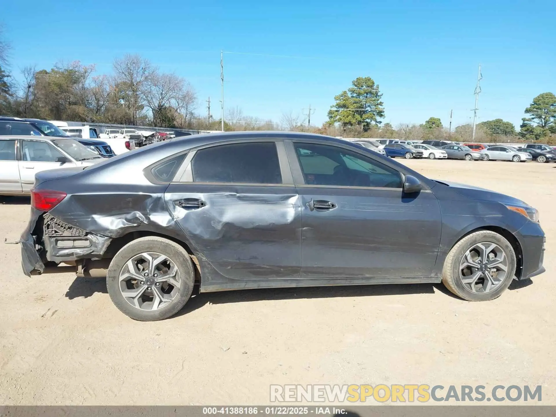 6 fotografías del automóvil dañado 3KPF24AD8ME308561 KIA FORTE 2021