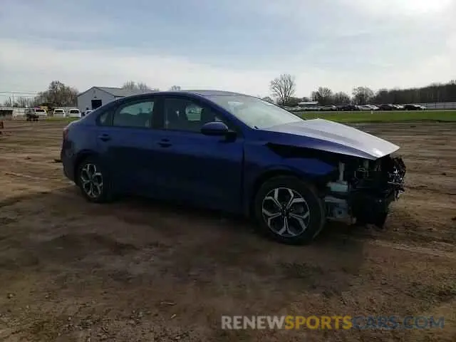 11 fotografías del automóvil dañado 3KPF24AD8ME312917 KIA FORTE 2021