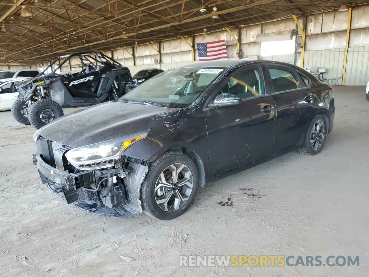 1 fotografías del automóvil dañado 3KPF24AD8ME329314 KIA FORTE 2021