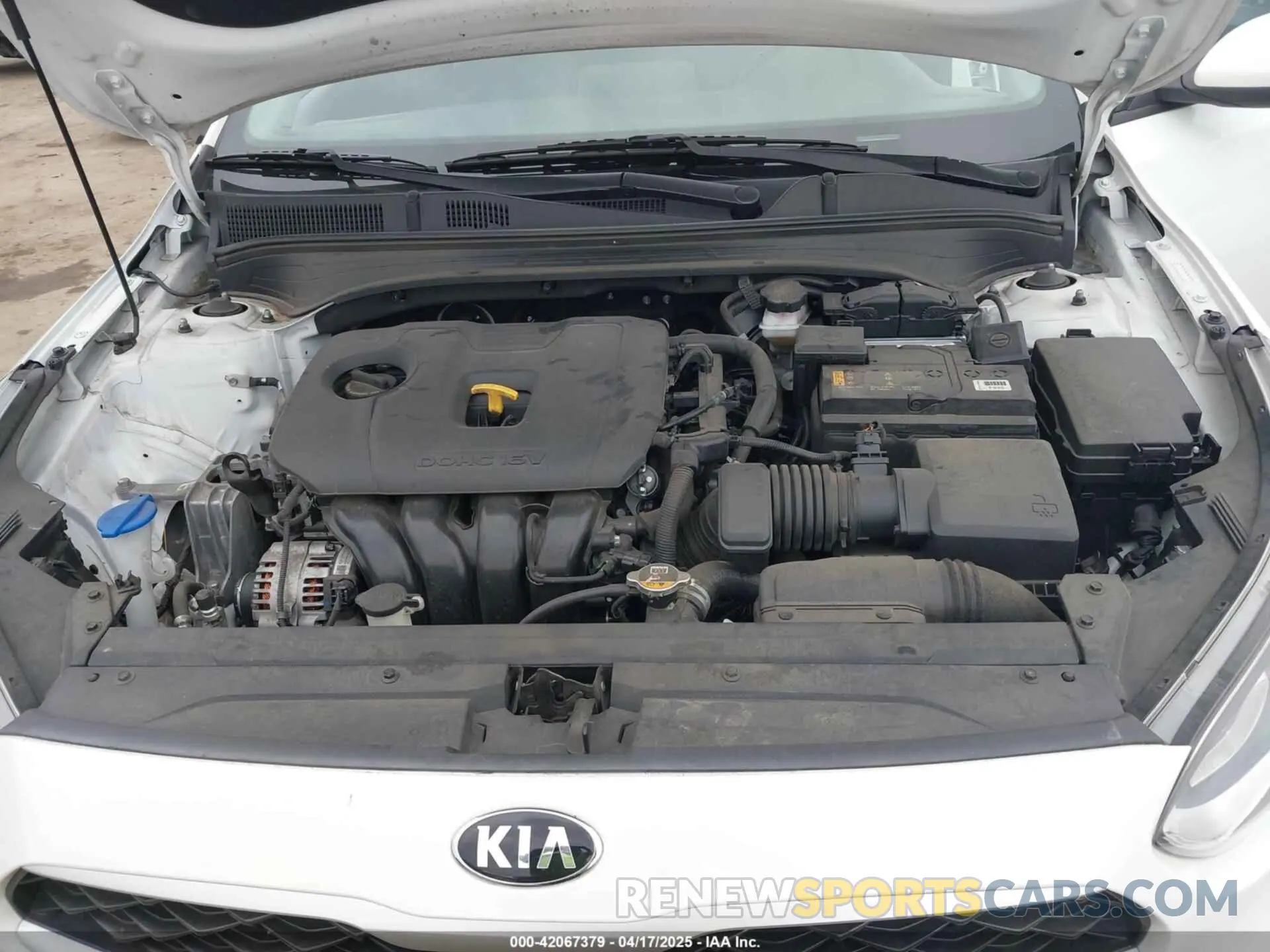 10 fotografías del automóvil dañado 3KPF24AD8ME354732 KIA FORTE 2021