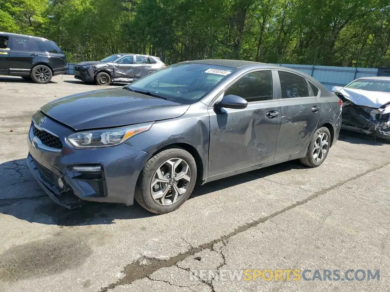 1 fotografías del automóvil dañado 3KPF24AD8ME386693 KIA FORTE 2021