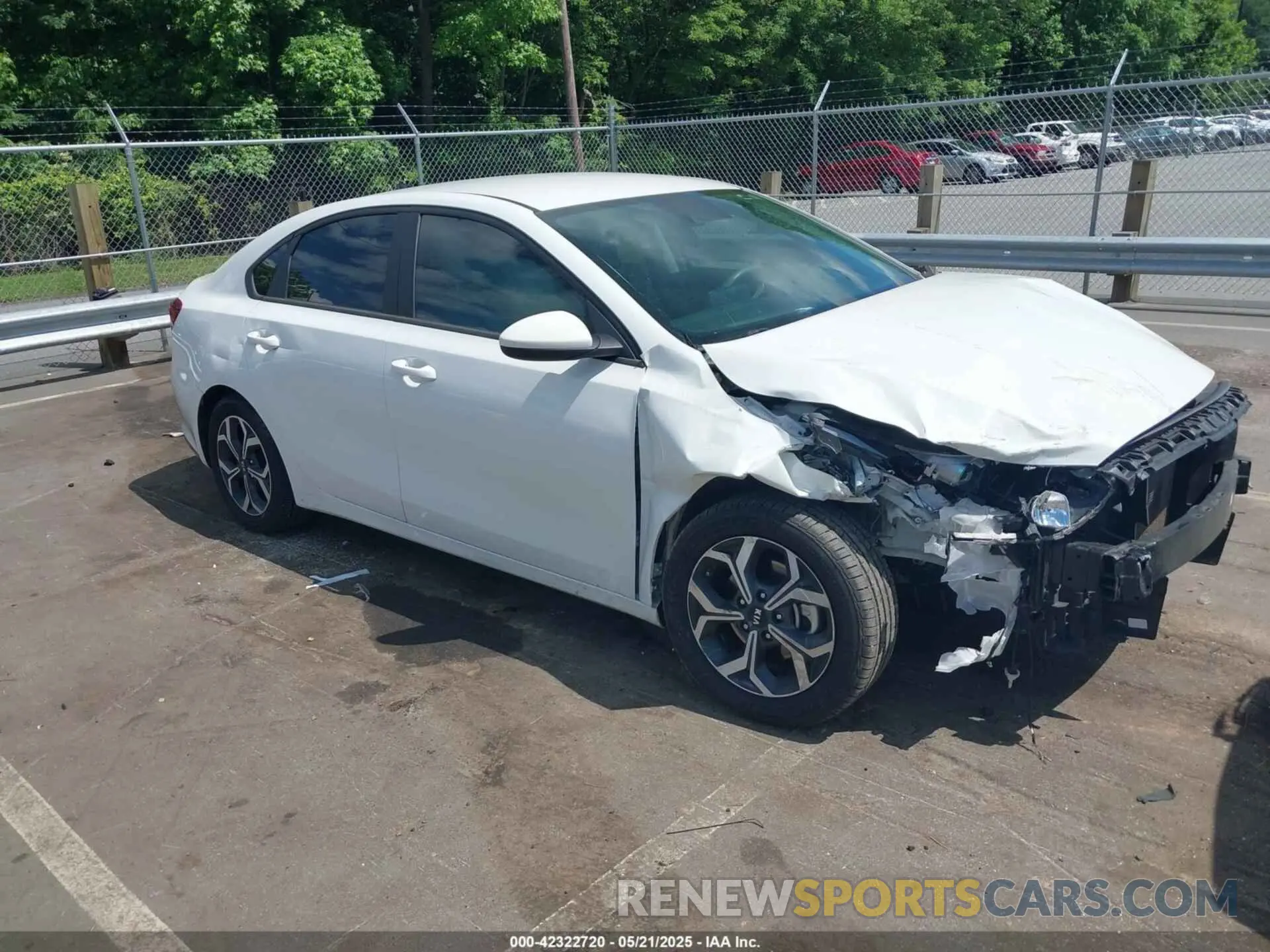 1 fotografías del automóvil dañado 3KPF24AD8ME394275 KIA FORTE 2021