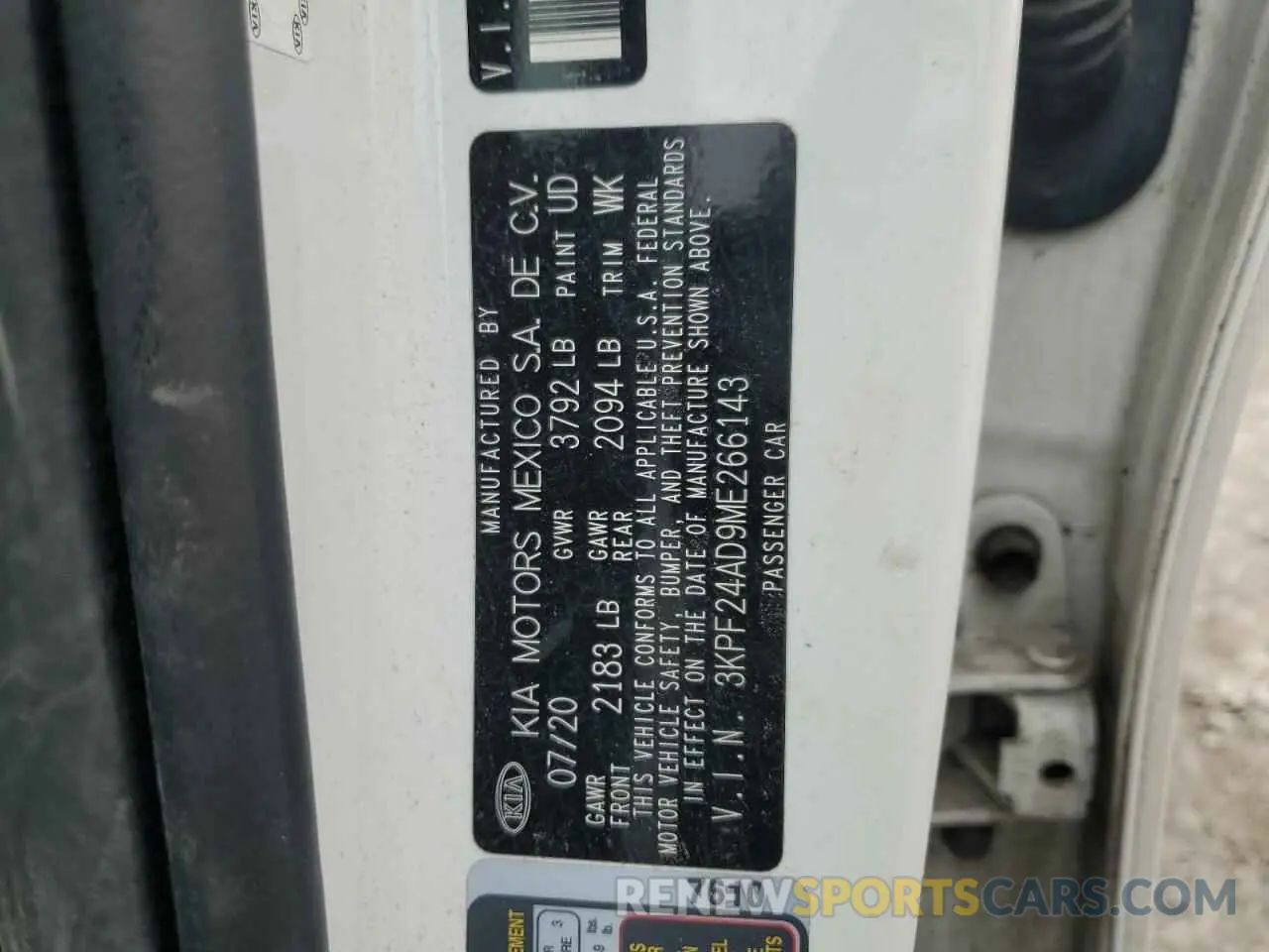 14 fotografías del automóvil dañado 3KPF24AD9ME266143 KIA FORTE 2021
