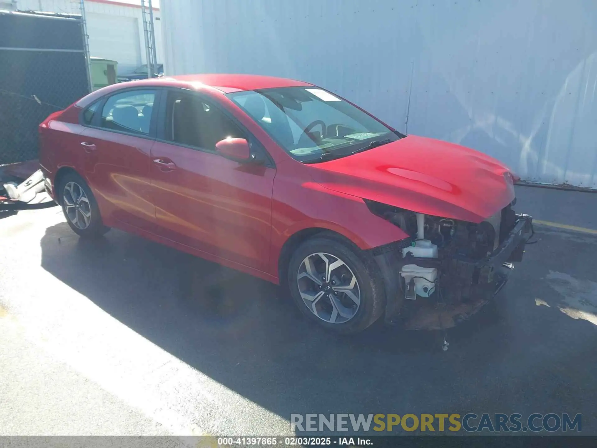 1 fotografías del automóvil dañado 3KPF24AD9ME266594 KIA FORTE 2021