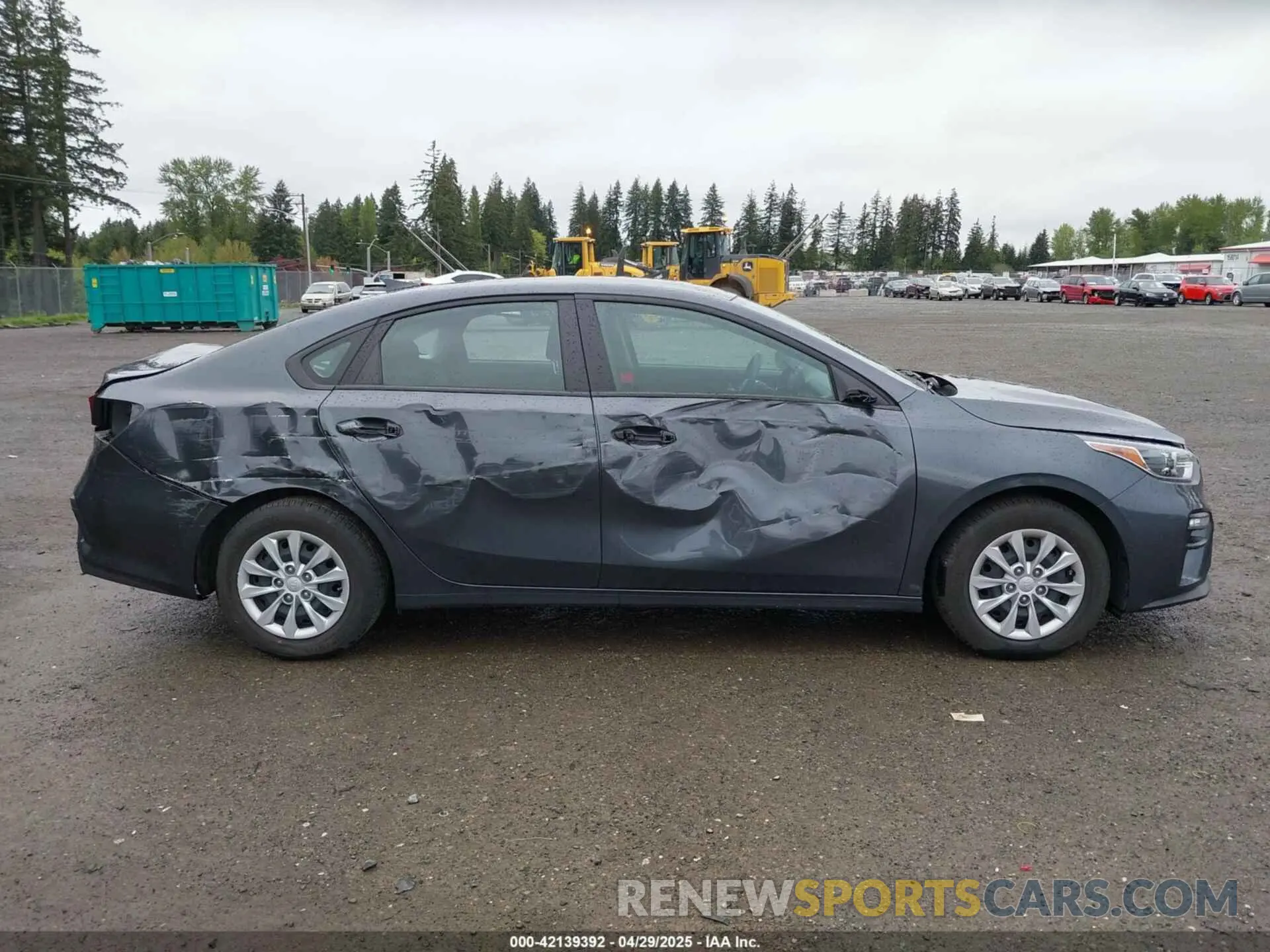 13 fotografías del automóvil dañado 3KPF24AD9ME267065 KIA FORTE 2021