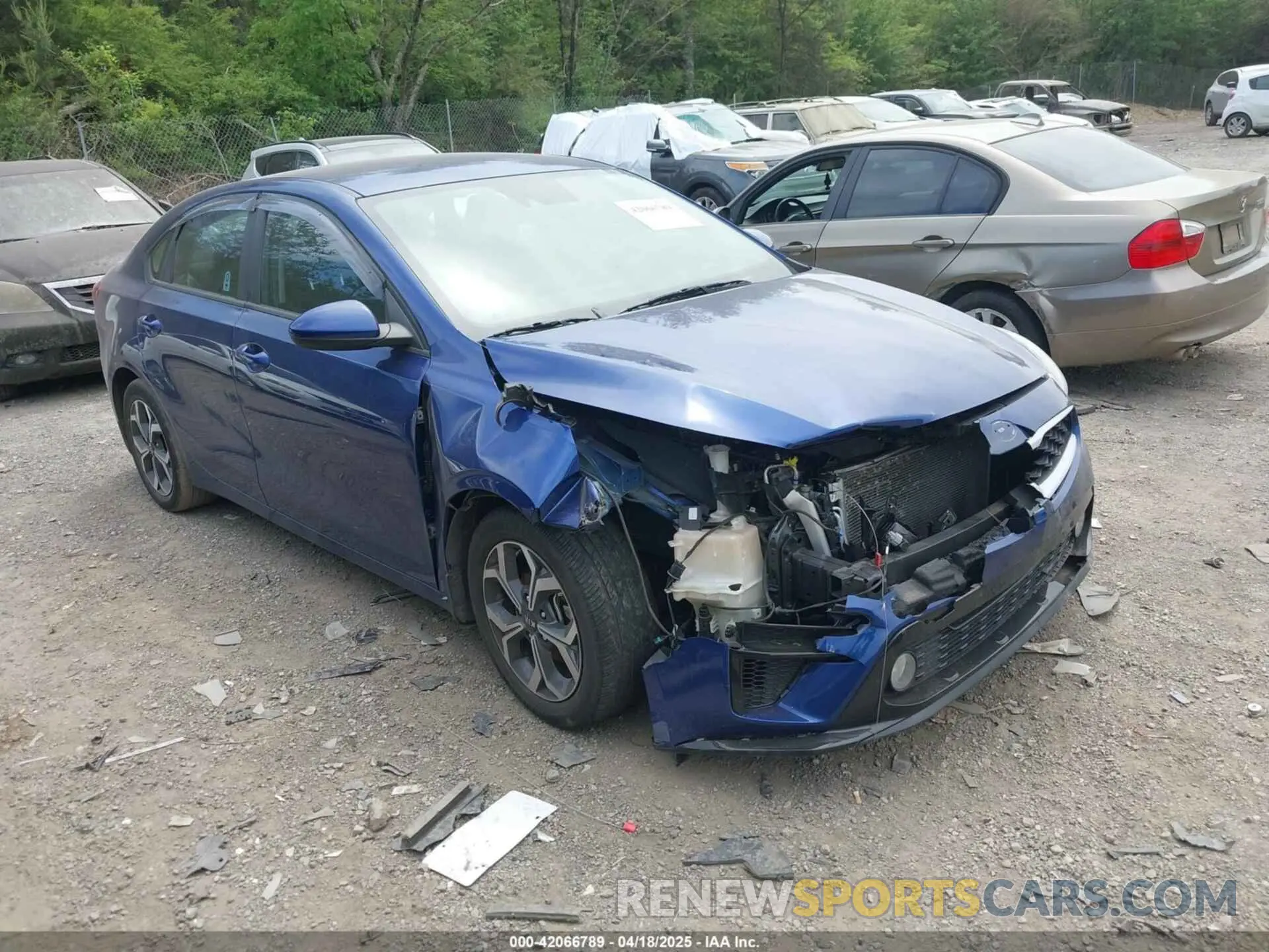 1 fotografías del automóvil dañado 3KPF24AD9ME320220 KIA FORTE 2021