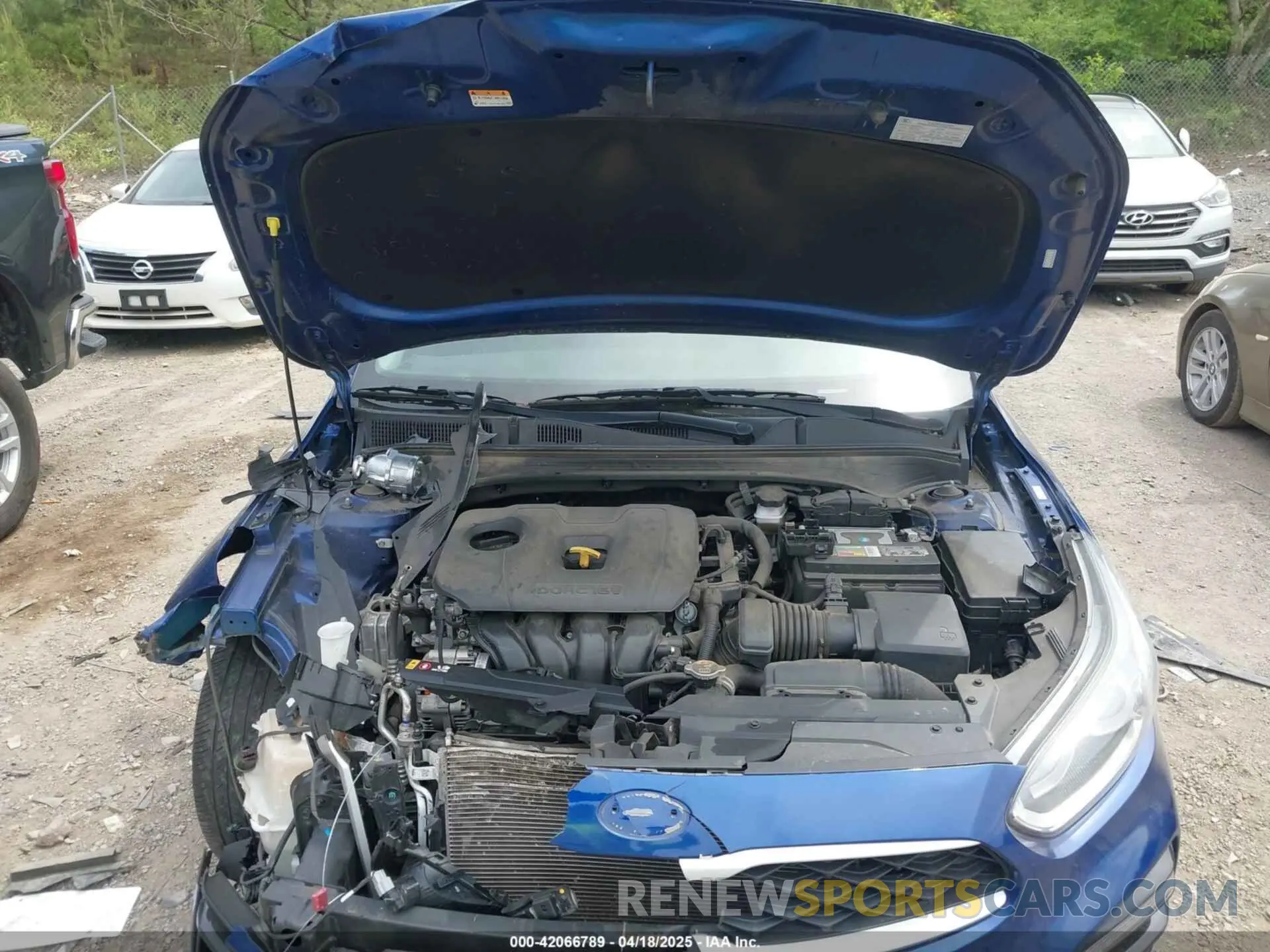 10 fotografías del automóvil dañado 3KPF24AD9ME320220 KIA FORTE 2021