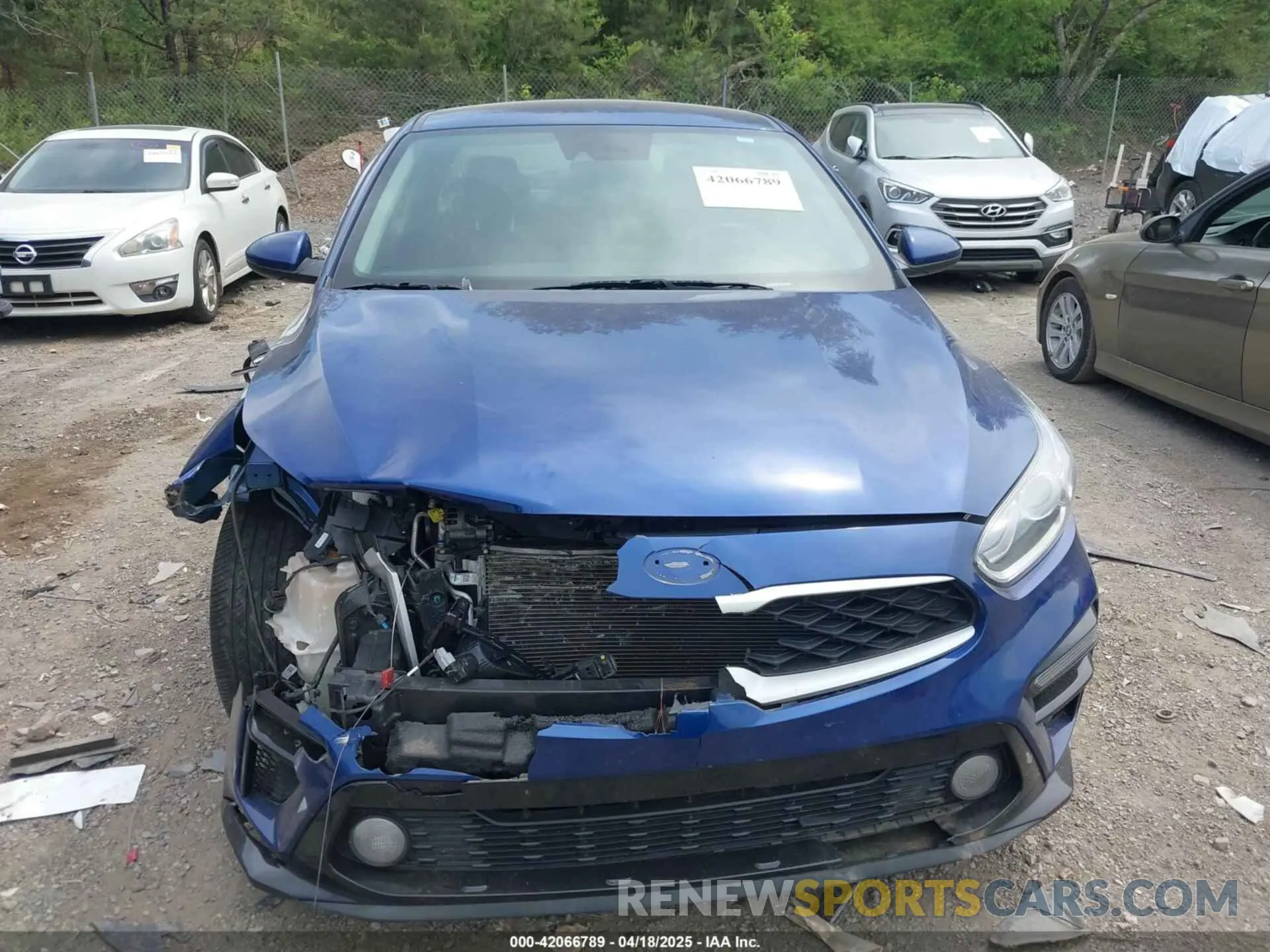 6 fotografías del automóvil dañado 3KPF24AD9ME320220 KIA FORTE 2021