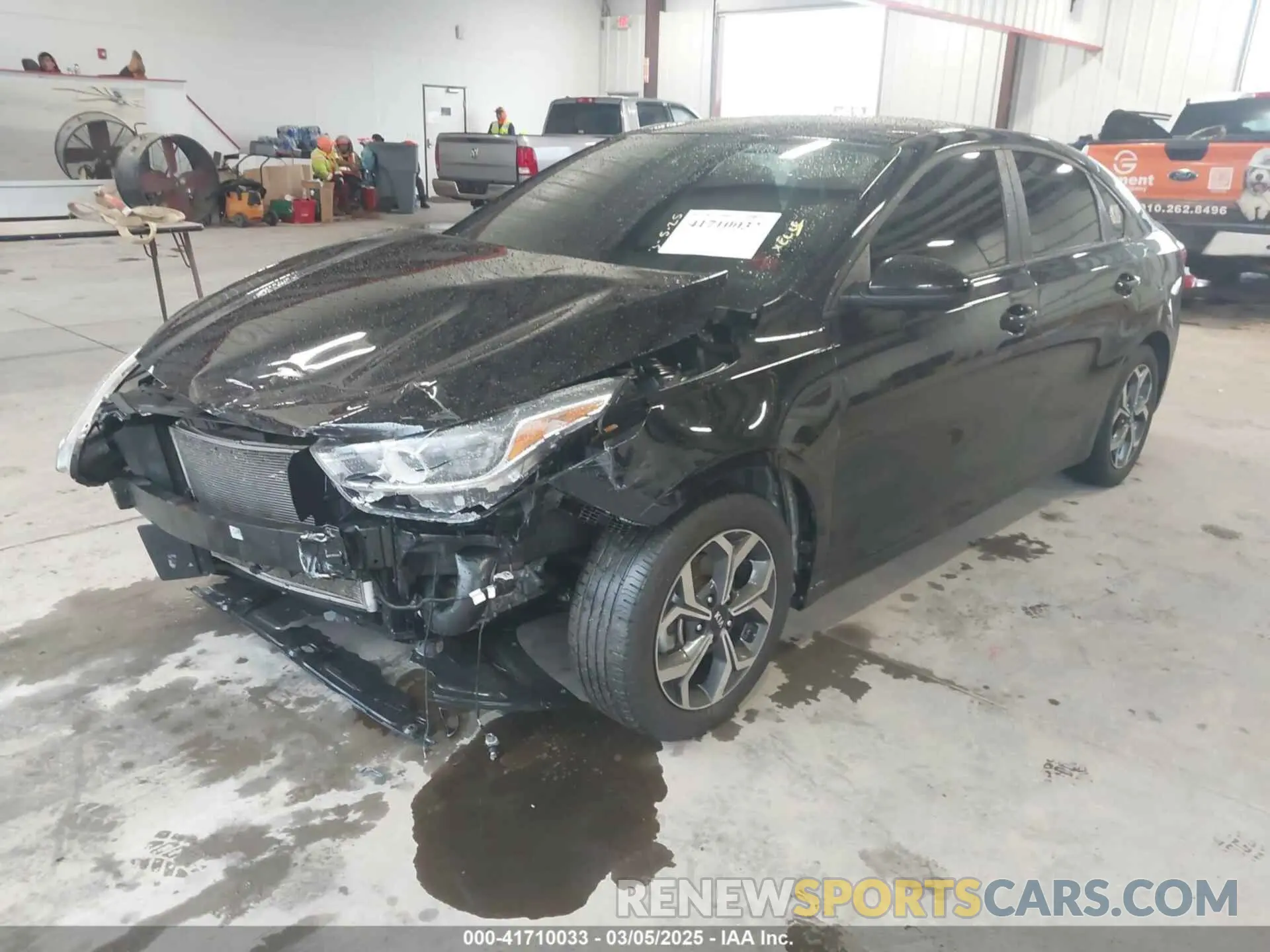 2 fotografías del automóvil dañado 3KPF24AD9ME320279 KIA FORTE 2021