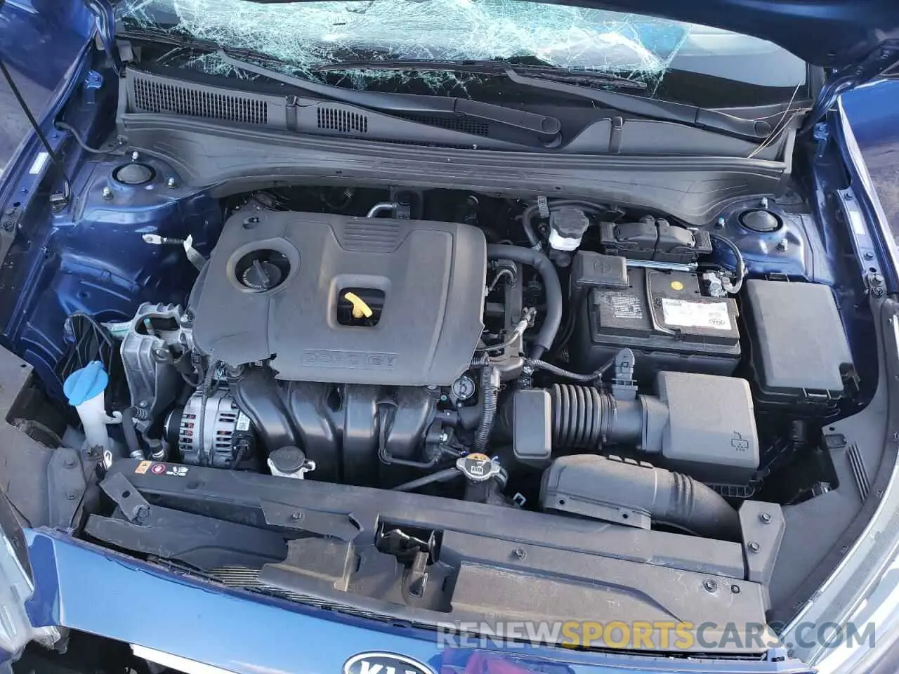 11 fotografías del automóvil dañado 3KPF24AD9ME341360 KIA FORTE 2021