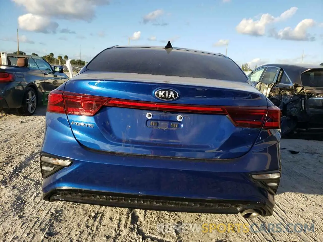 6 fotografías del automóvil dañado 3KPF24AD9ME341360 KIA FORTE 2021