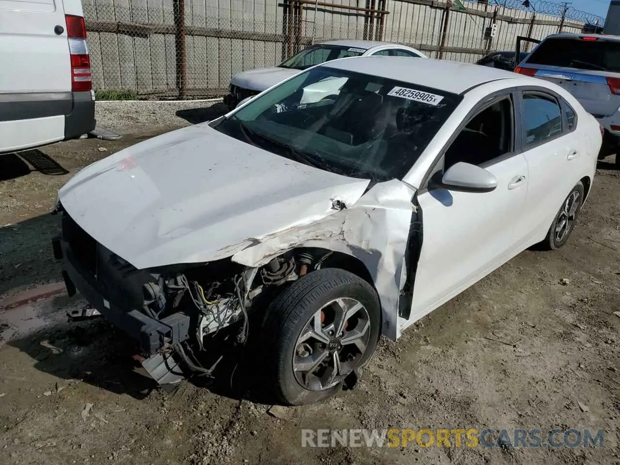 1 fotografías del automóvil dañado 3KPF24AD9ME352049 KIA FORTE 2021