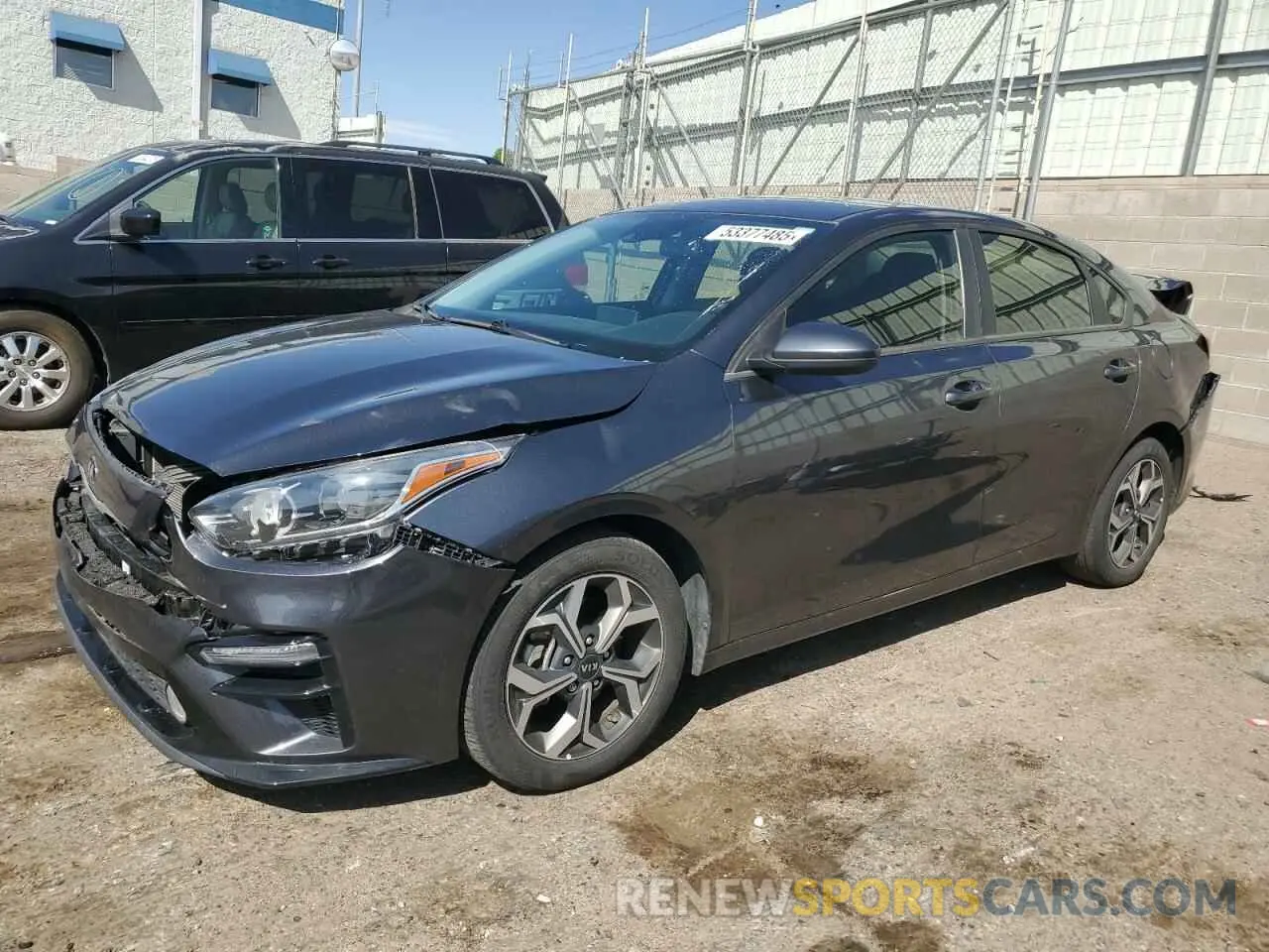 1 fotografías del automóvil dañado 3KPF24AD9ME363648 KIA FORTE 2021