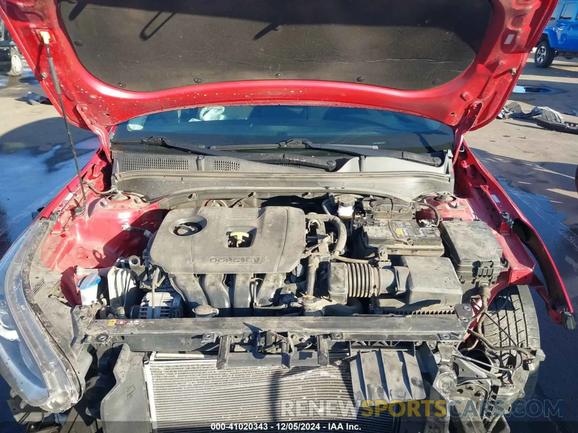 10 fotografías del automóvil dañado 3KPF24AD9ME387707 KIA FORTE 2021