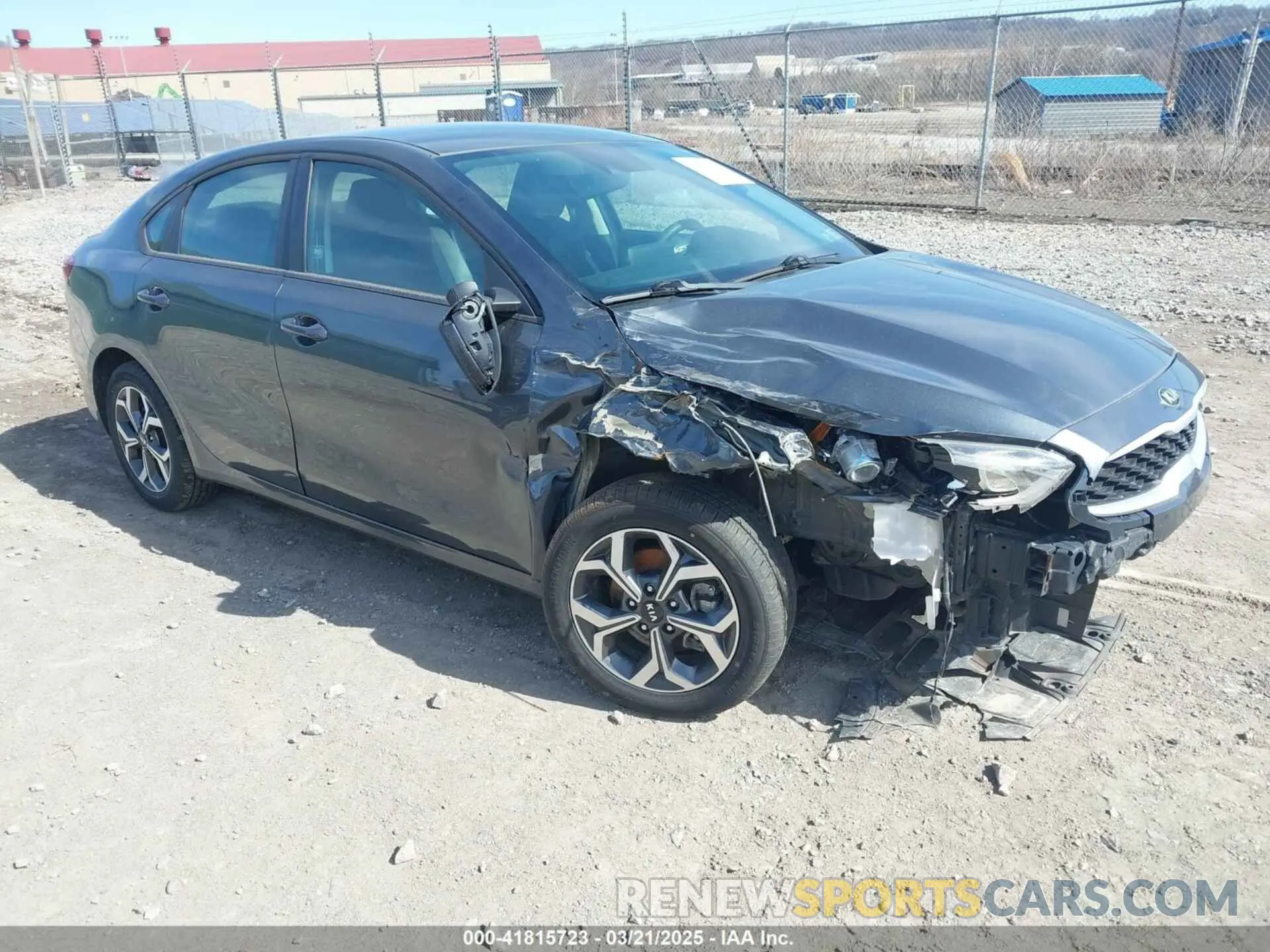 1 fotografías del automóvil dañado 3KPF24AD9ME409155 KIA FORTE 2021