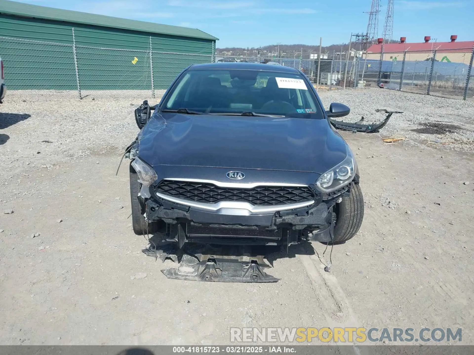 13 fotografías del automóvil dañado 3KPF24AD9ME409155 KIA FORTE 2021