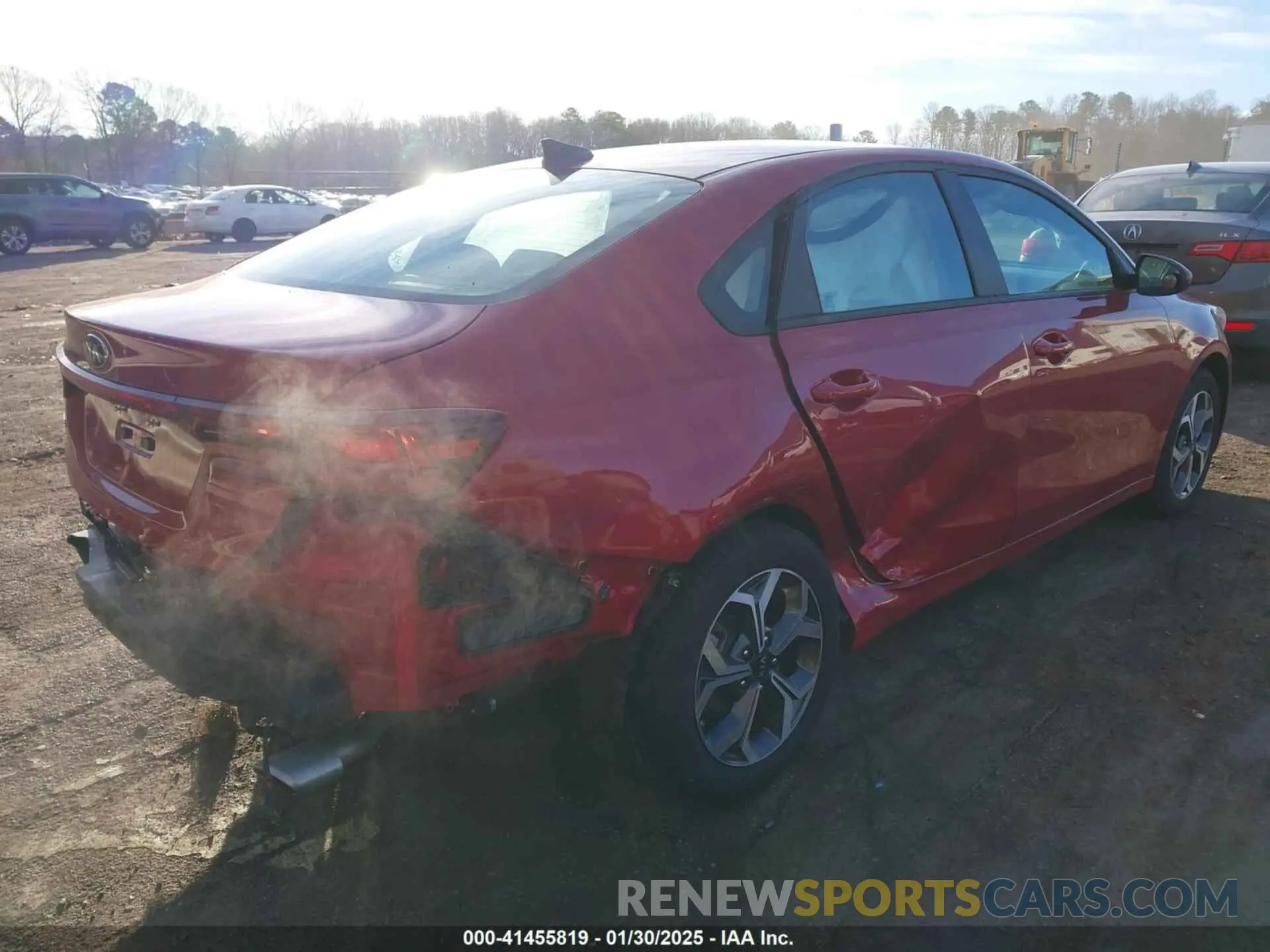 4 fotografías del automóvil dañado 3KPF24ADXME273134 KIA FORTE 2021