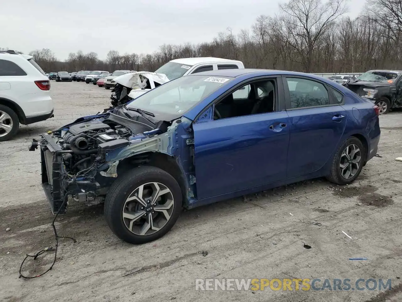 1 fotografías del automóvil dañado 3KPF24ADXME283694 KIA FORTE 2021