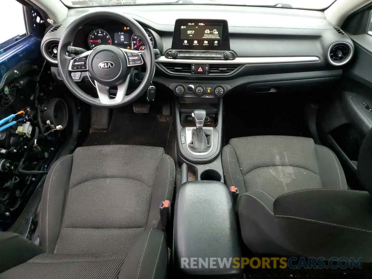 8 fotografías del automóvil dañado 3KPF24ADXME283694 KIA FORTE 2021