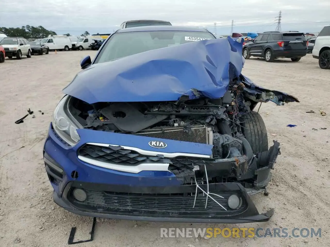 5 fotografías del automóvil dañado 3KPF24ADXME291049 KIA FORTE 2021